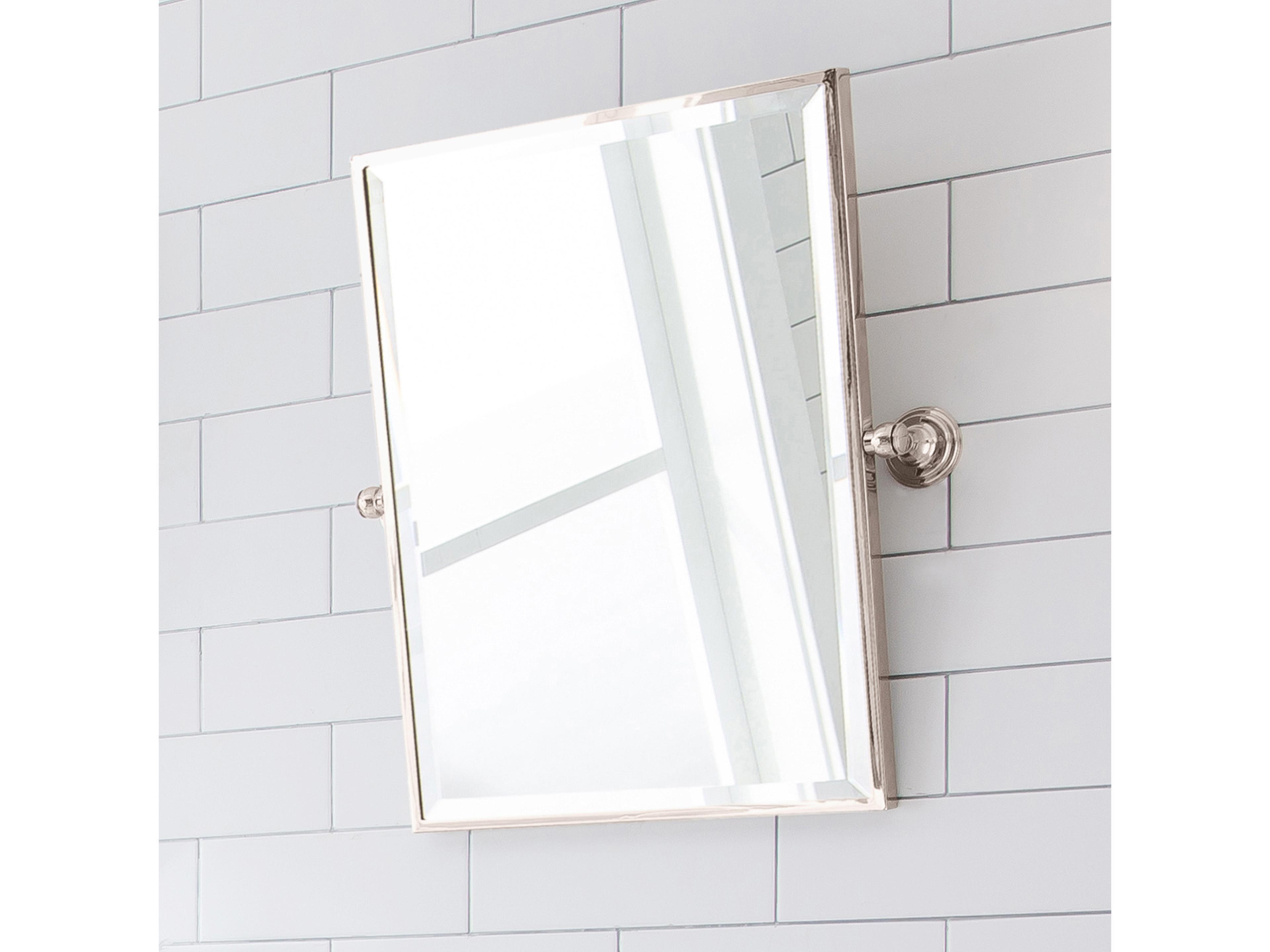 Water Creation Empire Wall Mirror Rectangular