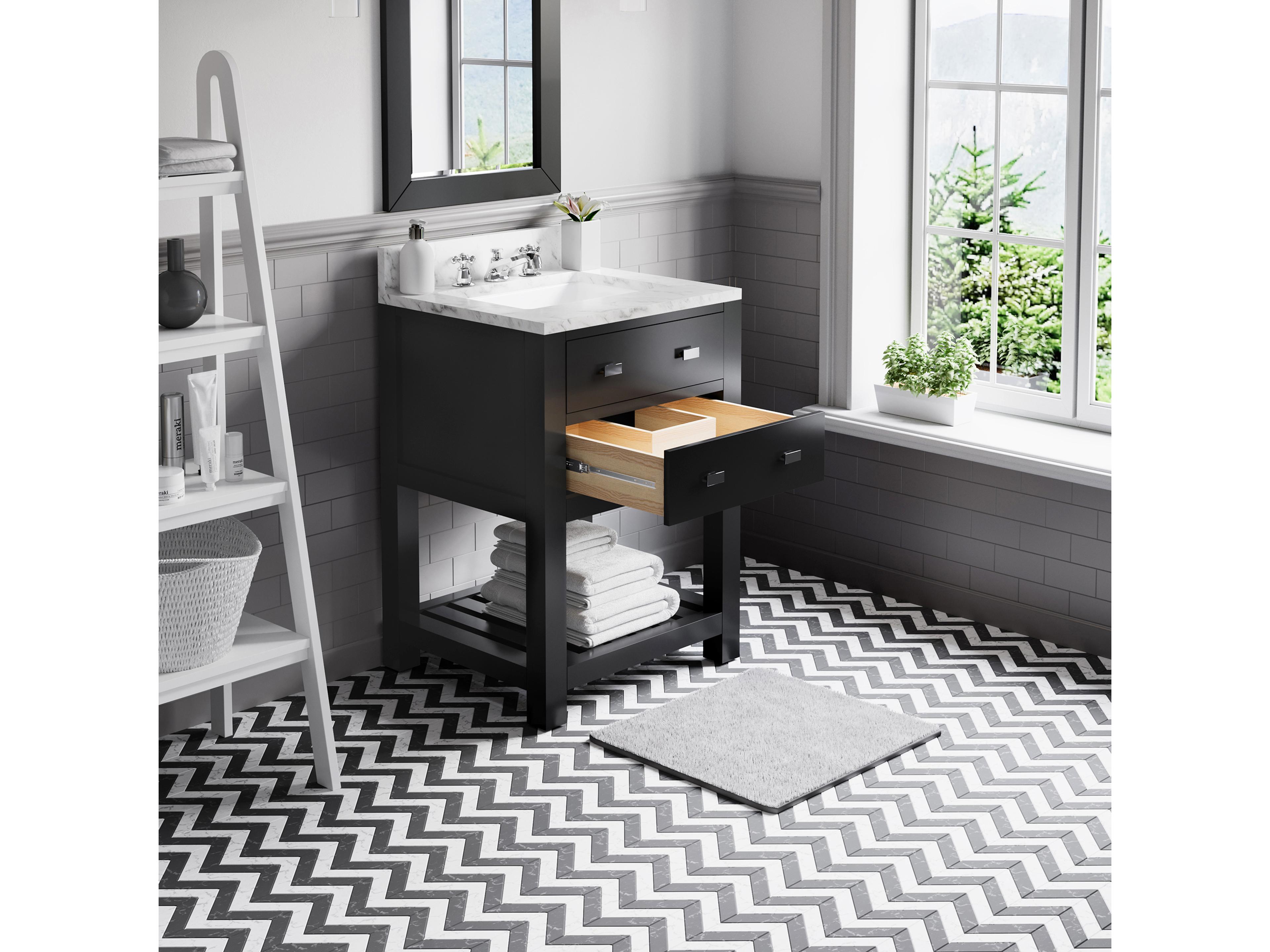 Water Creation Madalyn Chrome Vanity