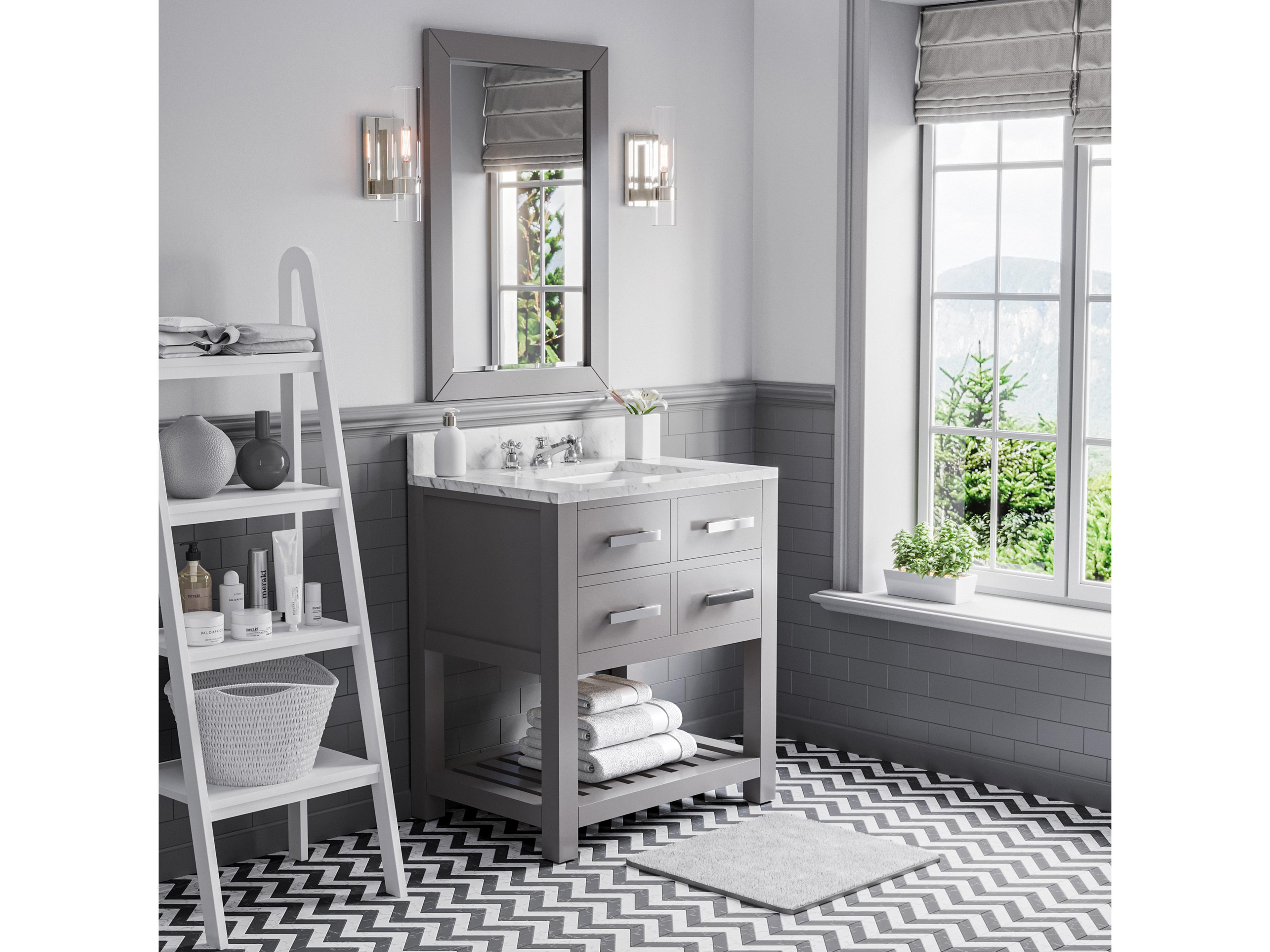 Water Creation Madalyn Chrome Vanity