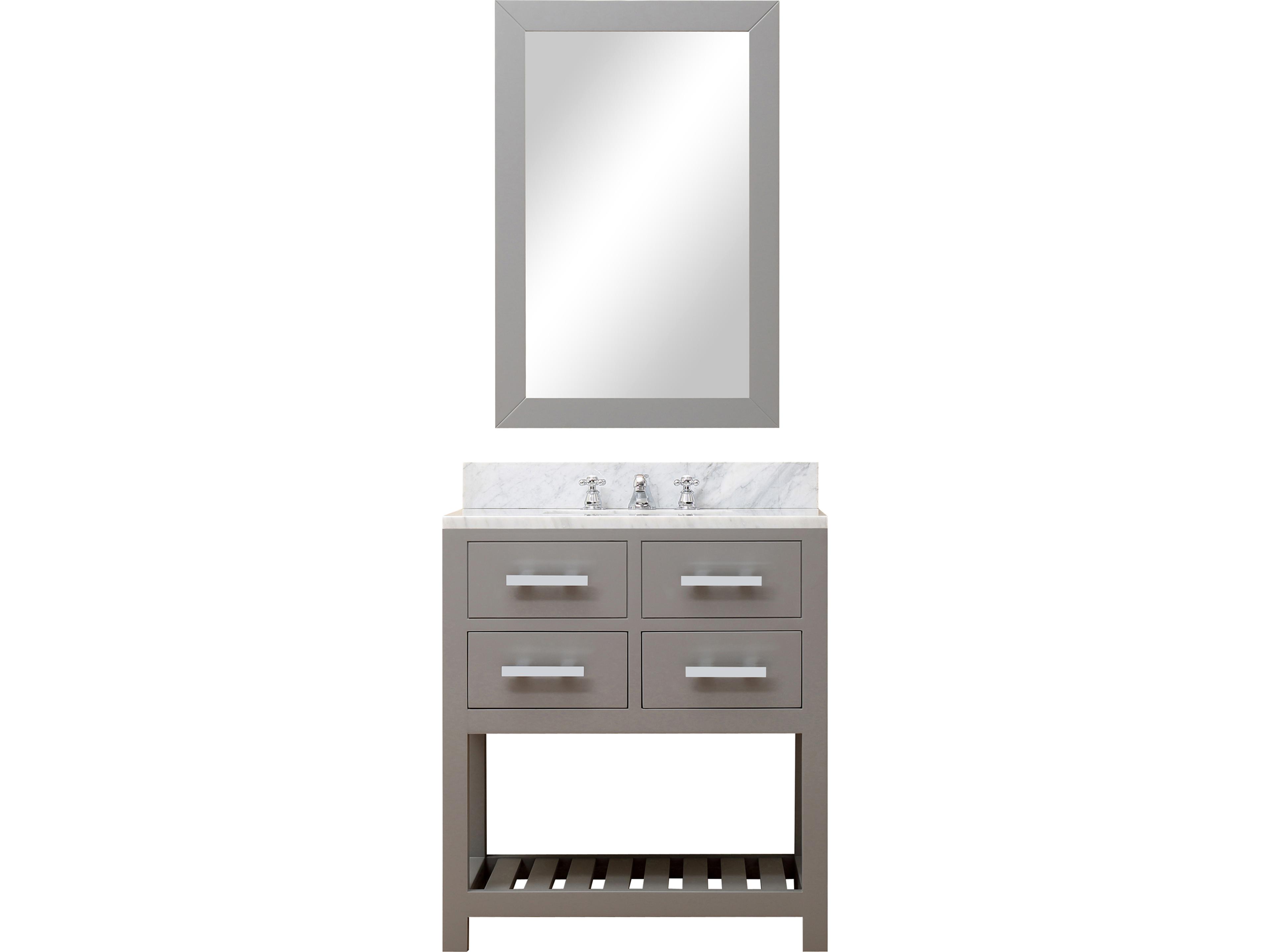 Water Creation Madalyn Chrome Vanity