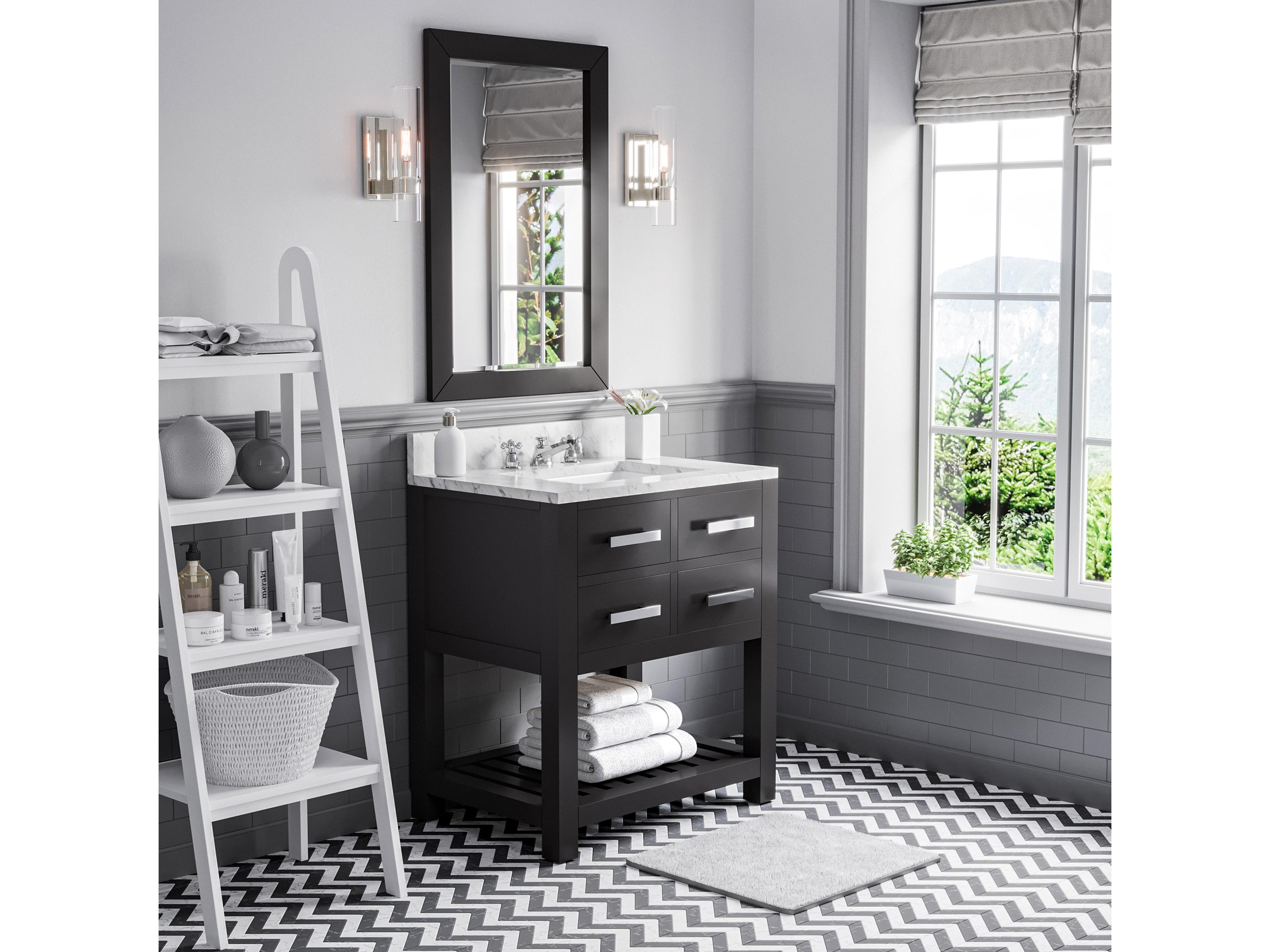 Water Creation Madalyn Chrome Vanity