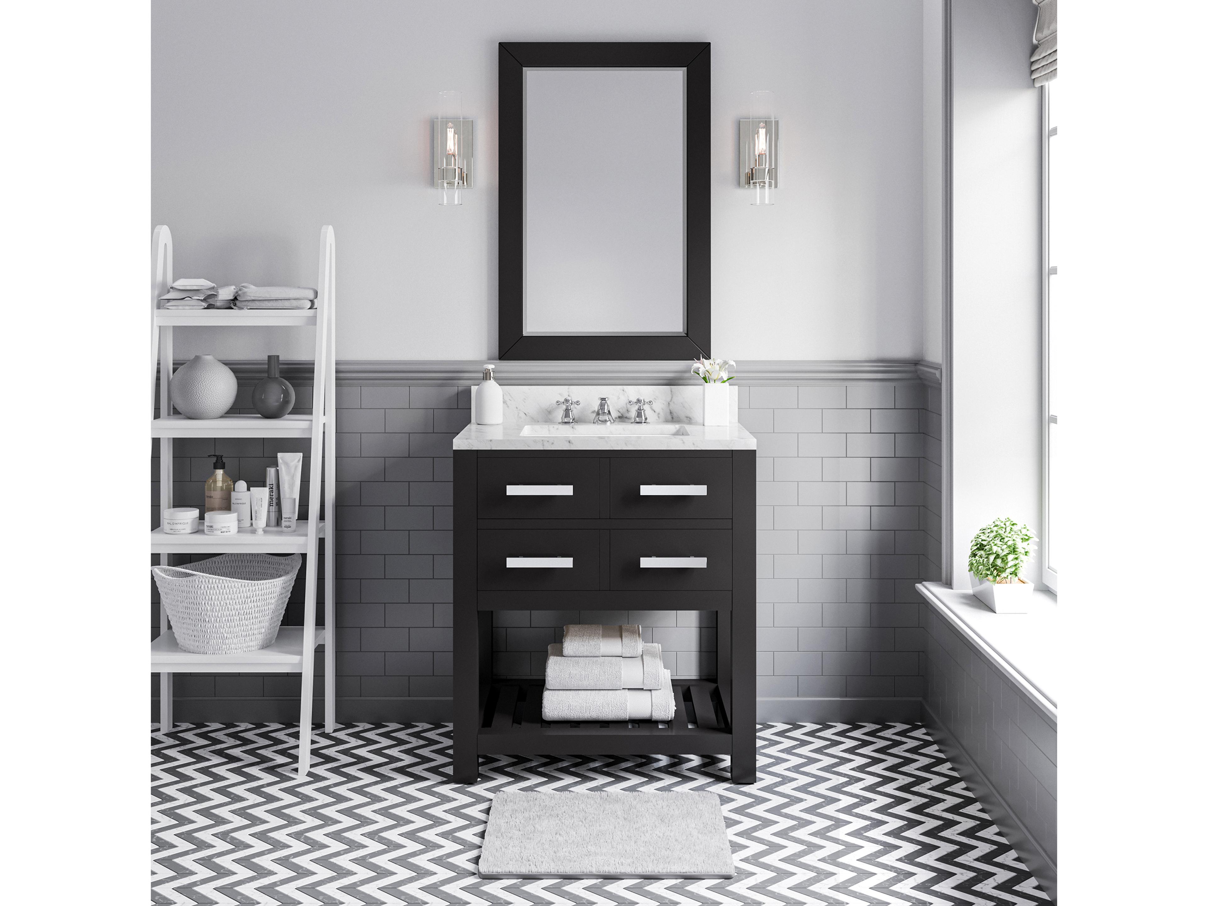 Water Creation Madalyn Chrome Vanity