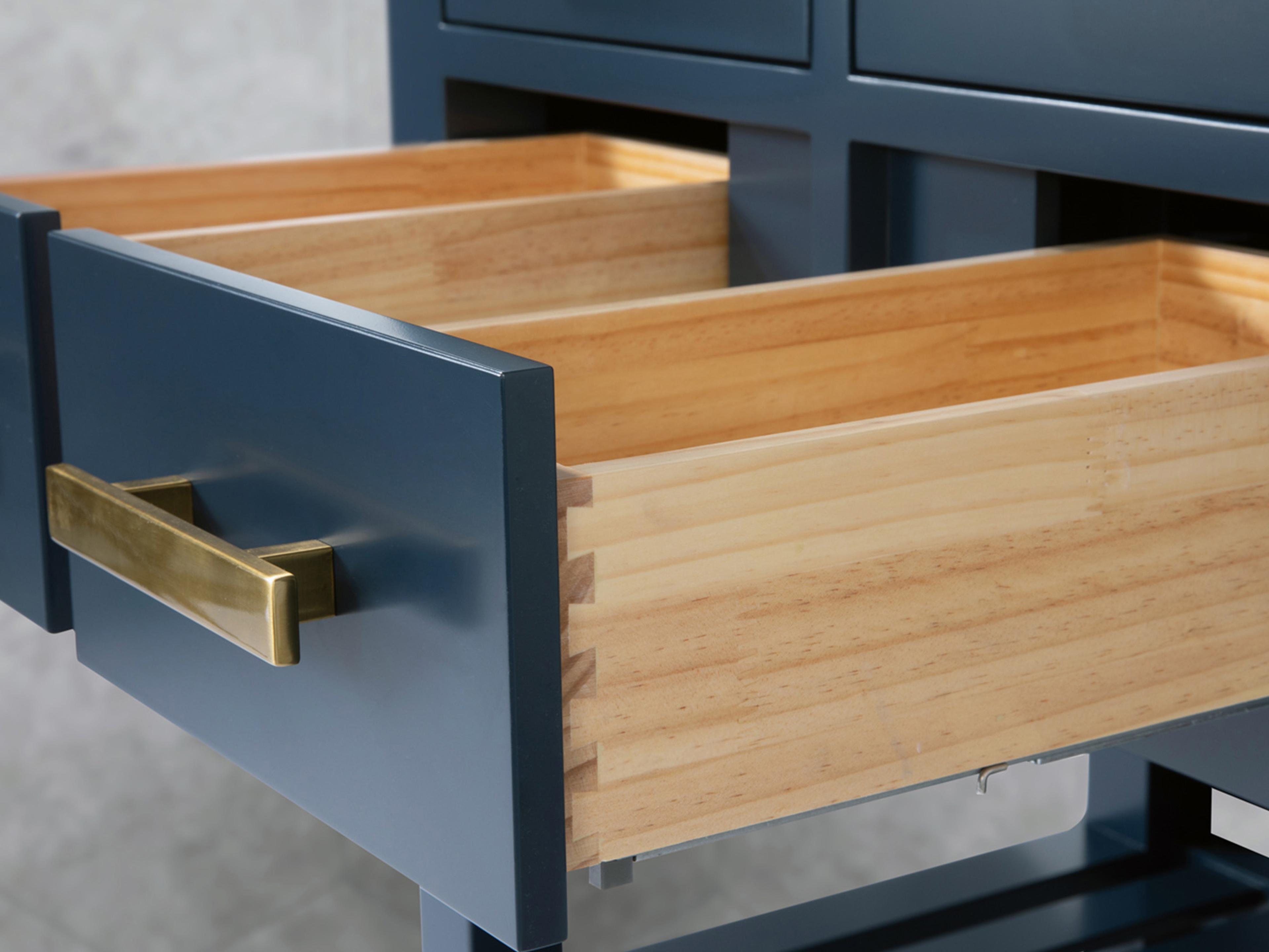 Water Creation Madalyn Single Sink Carrara White Marble Countertop Bath Vanity in Monarch Blue with Satin Gold Hook Faucet and Rectangular Mirror (S)