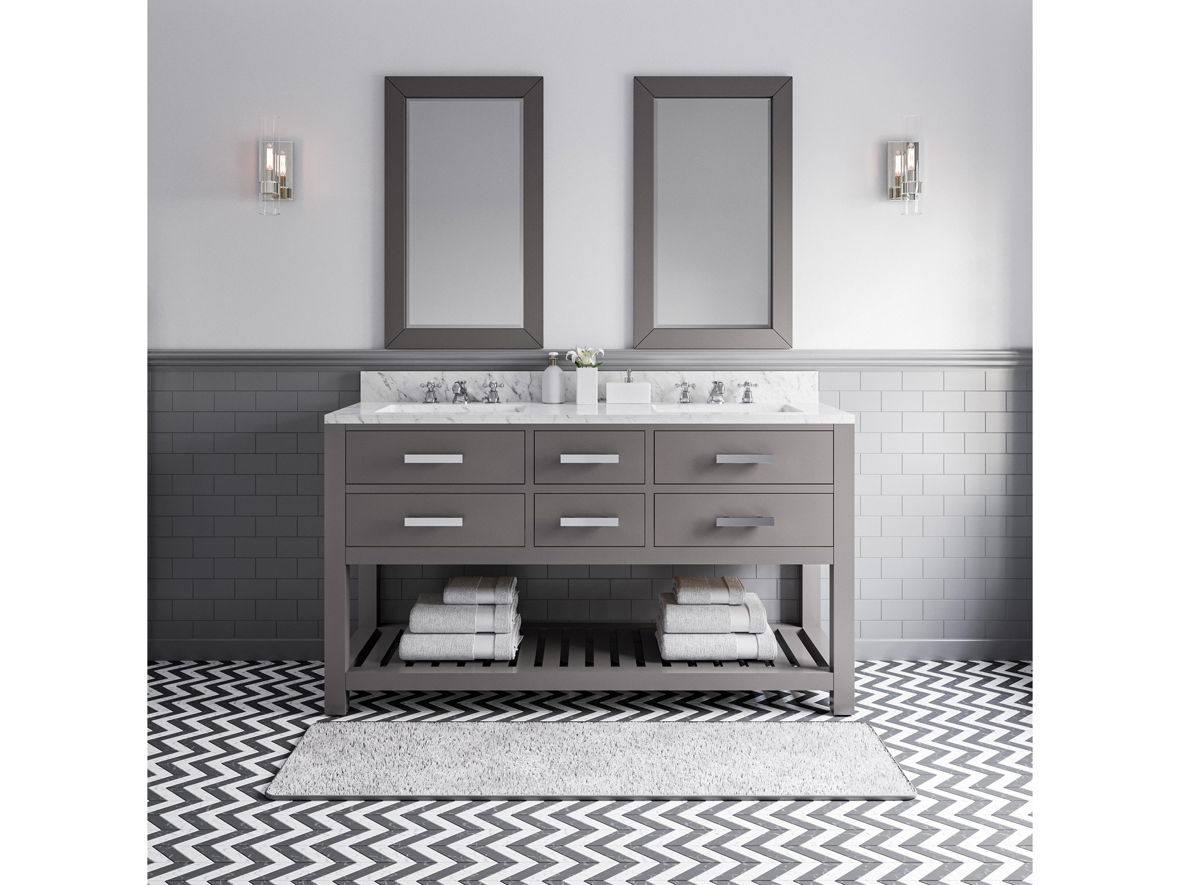 Water Creation Madalyn Chrome Vanity