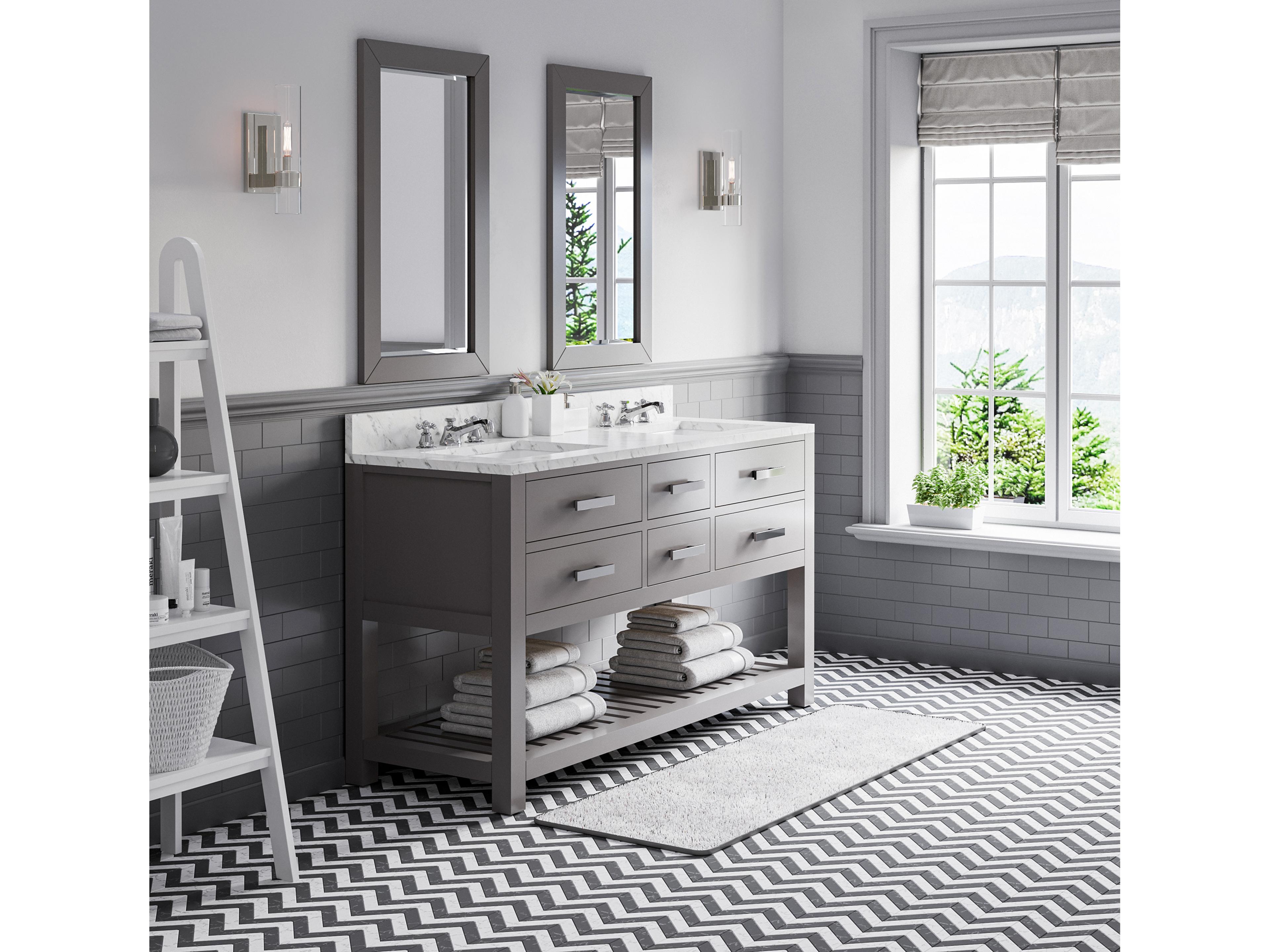 Water Creation Madalyn Chrome Vanity