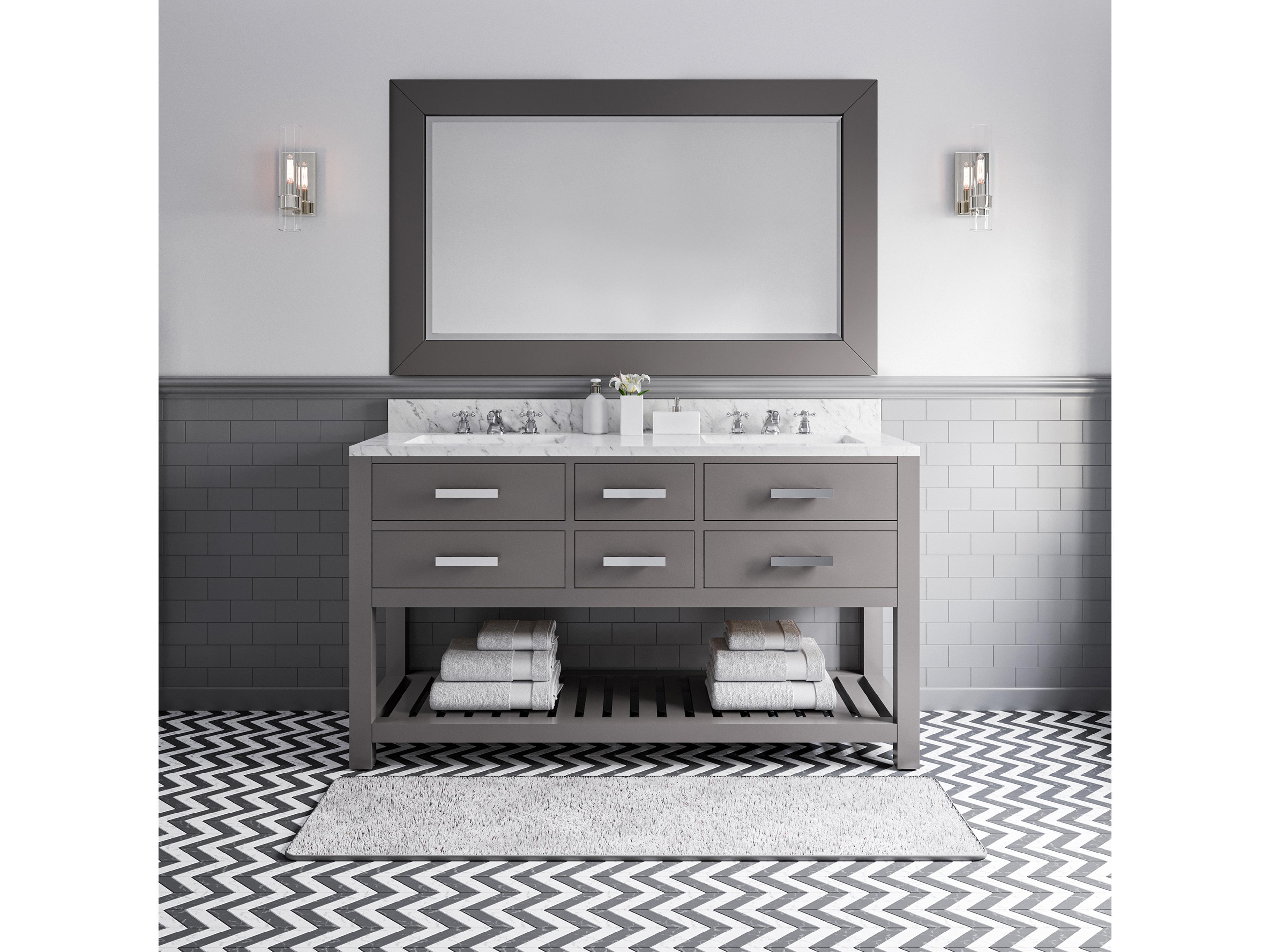 Water Creation Madalyn Chrome Vanity
