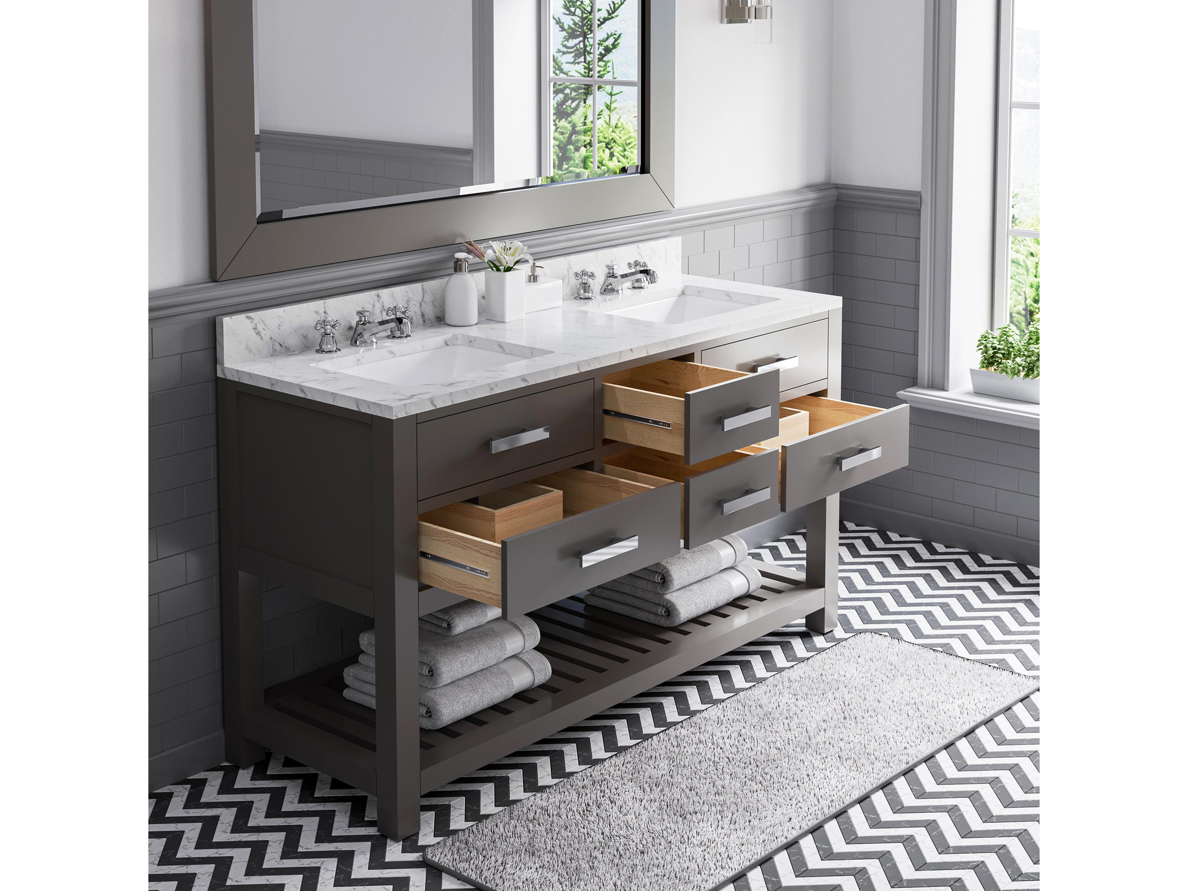 Water Creation Madalyn Chrome Vanity