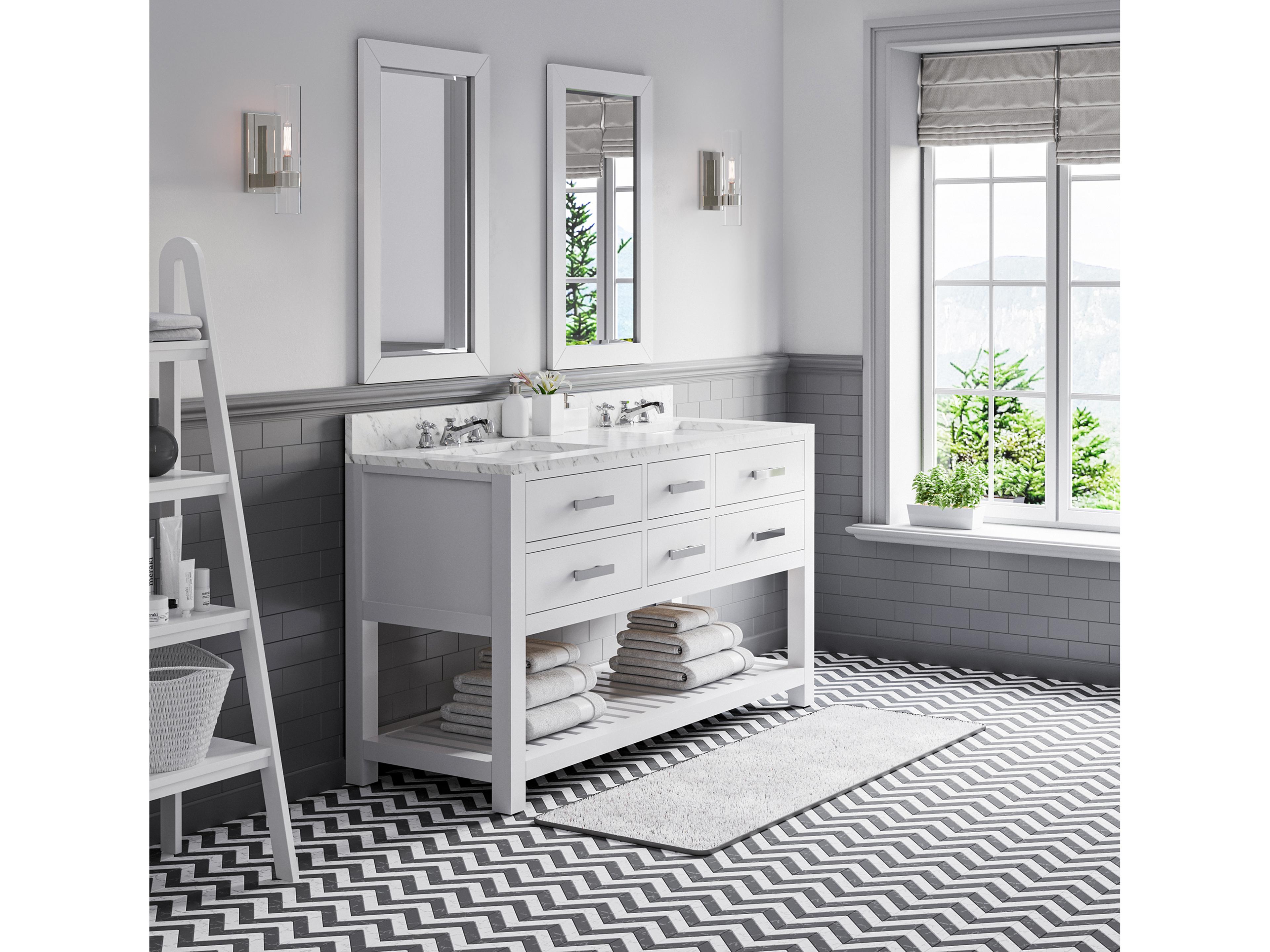 Water Creation Madalyn Chrome Vanity