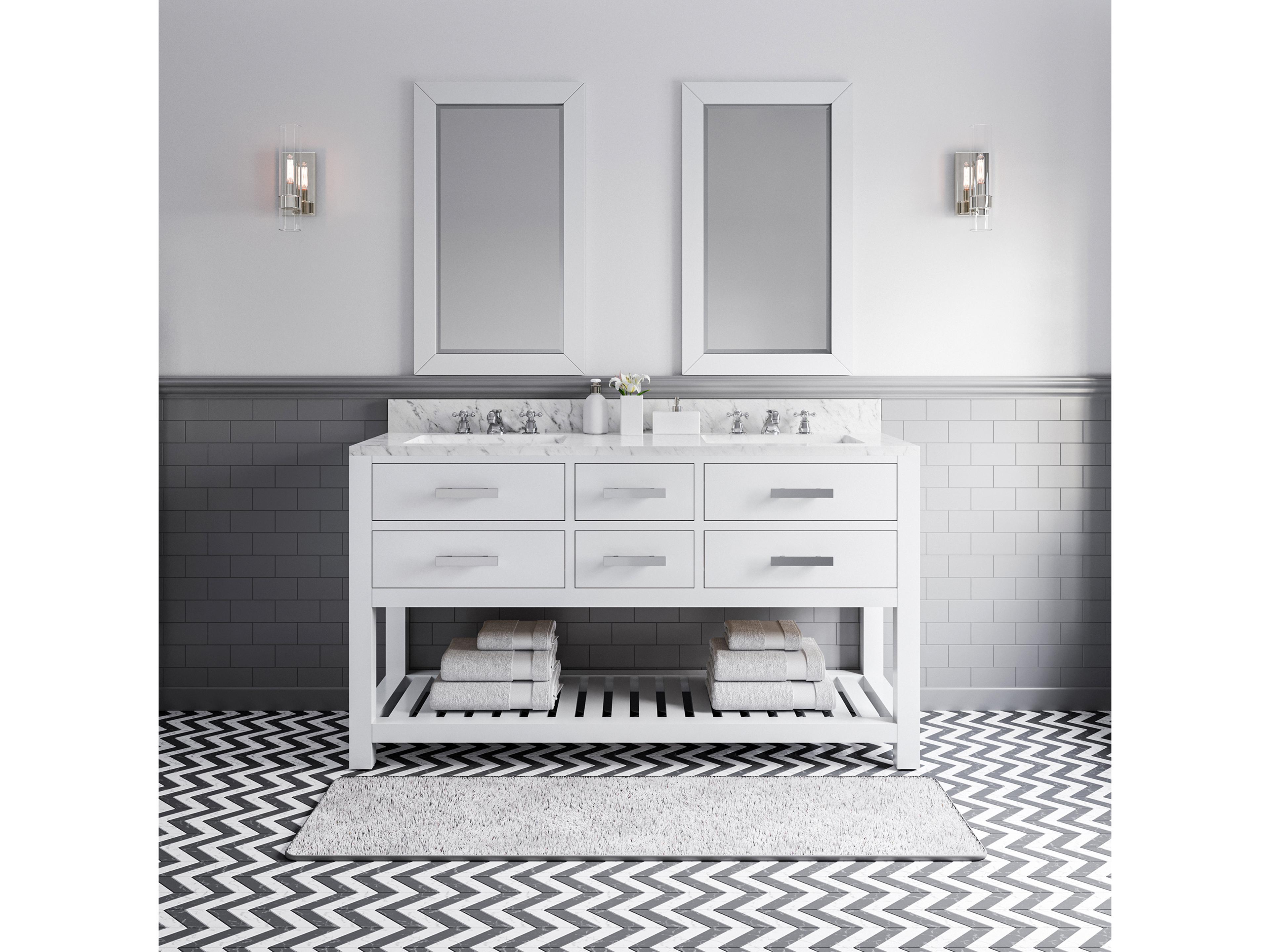 Water Creation Madalyn Chrome Vanity