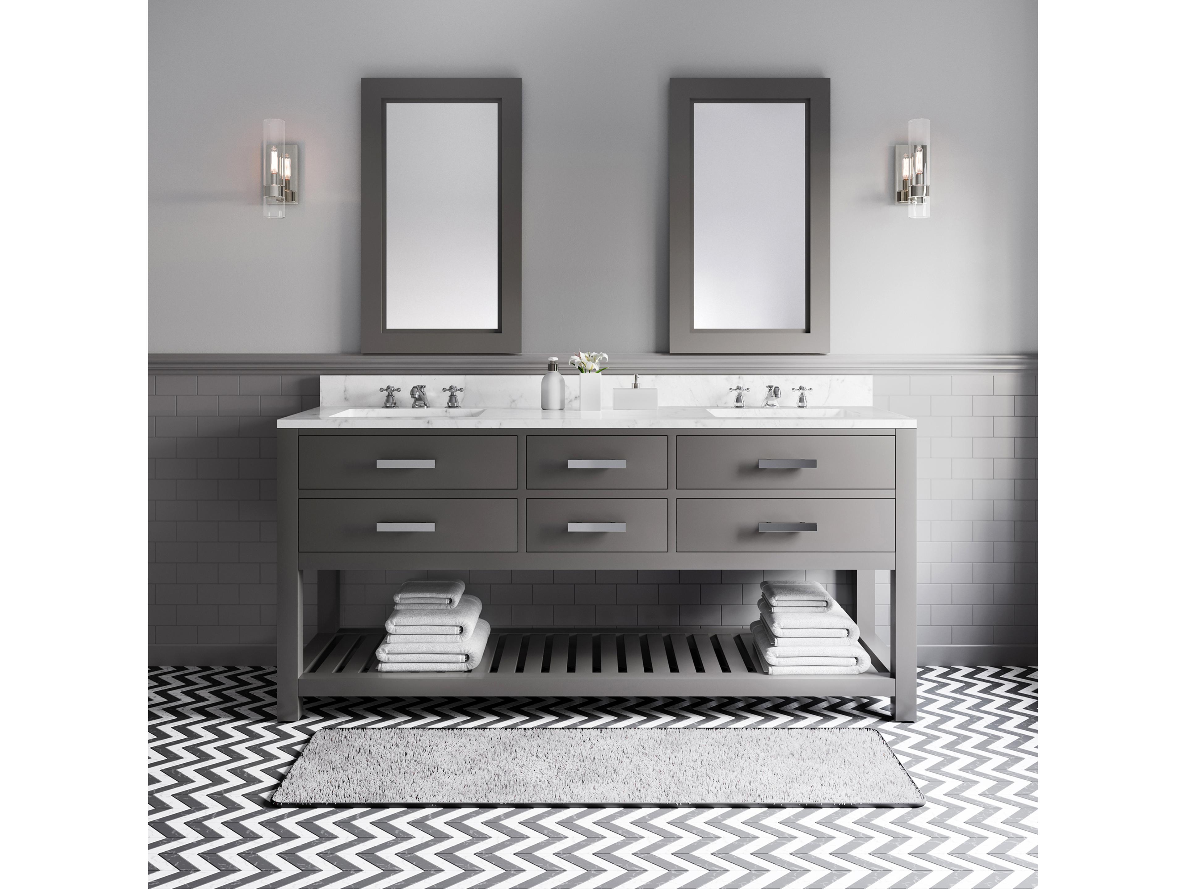 Water Creation Madalyn Chrome Vanity