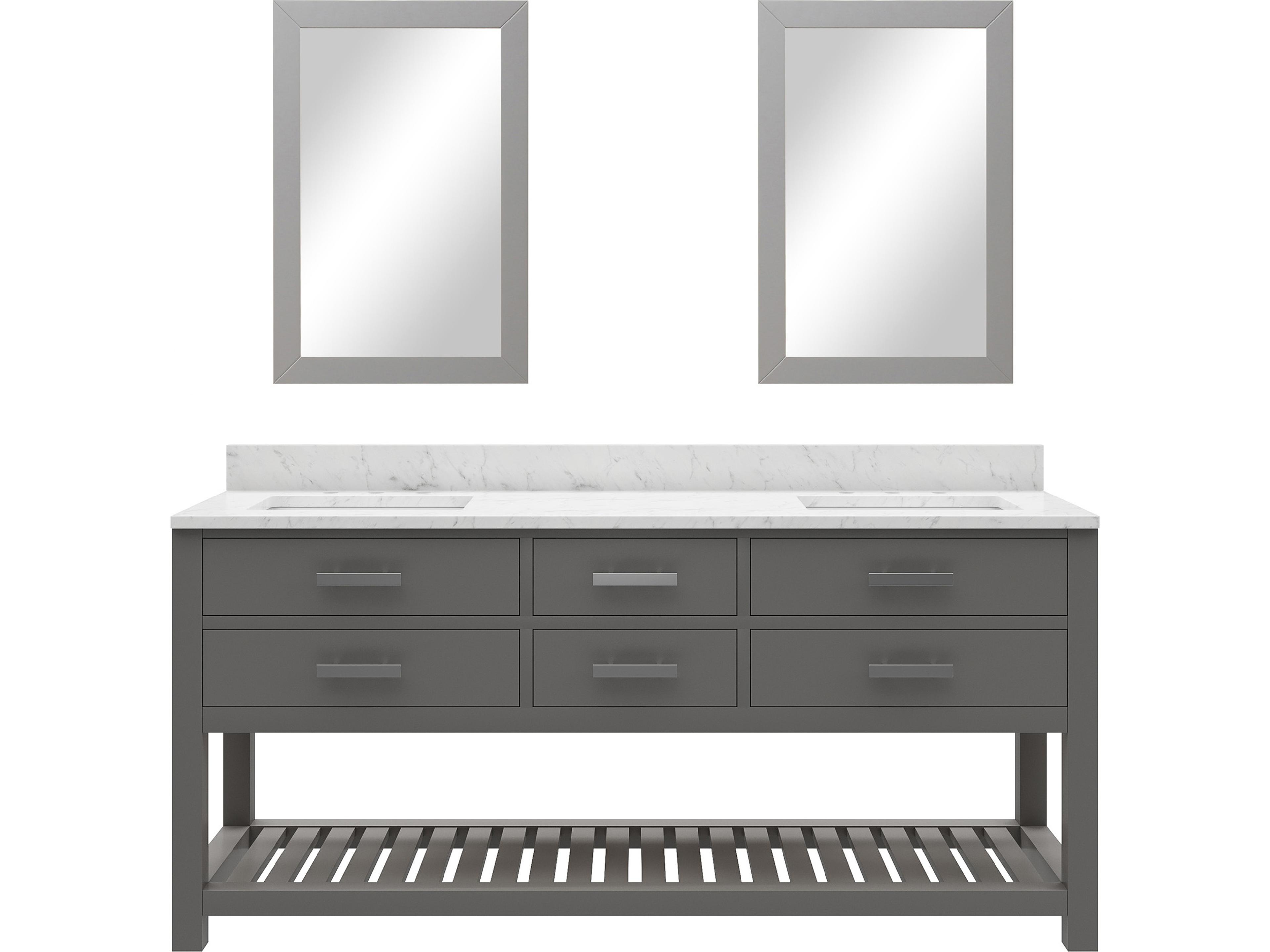 Madalyn Chrome Vanity