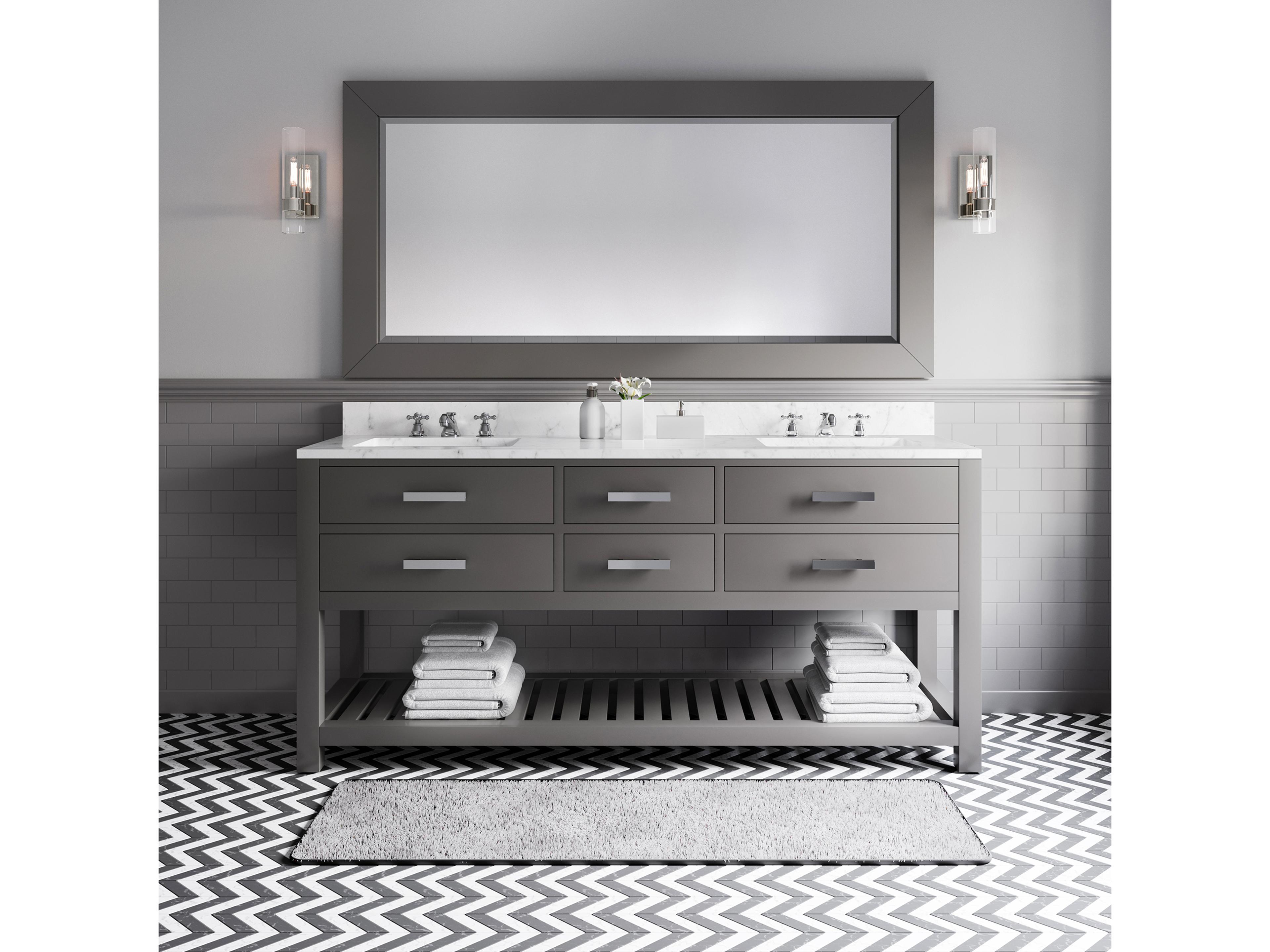 Water Creation Madalyn Chrome Vanity