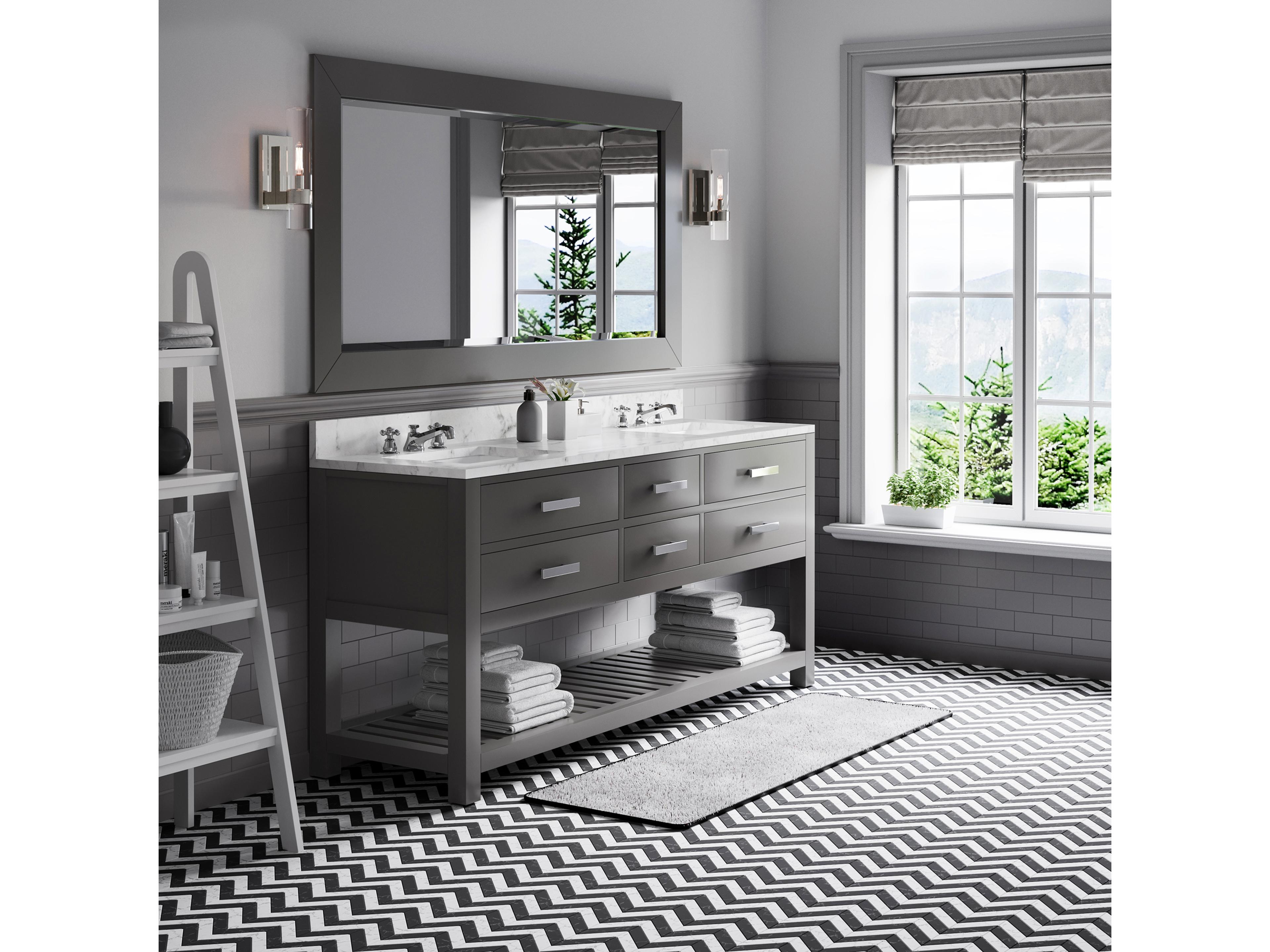 Water Creation Madalyn Chrome Vanity