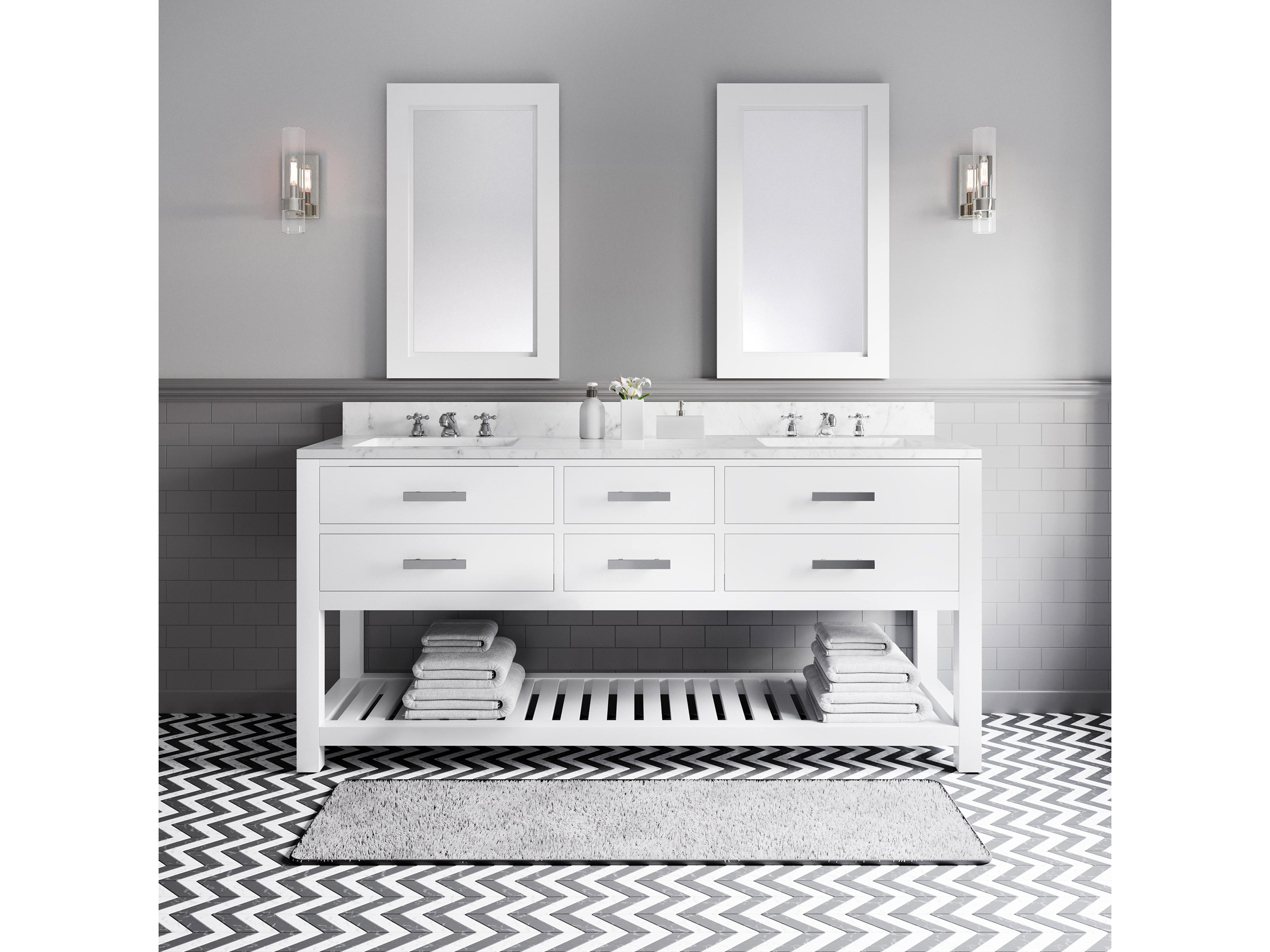 Water Creation Madalyn Chrome Vanity