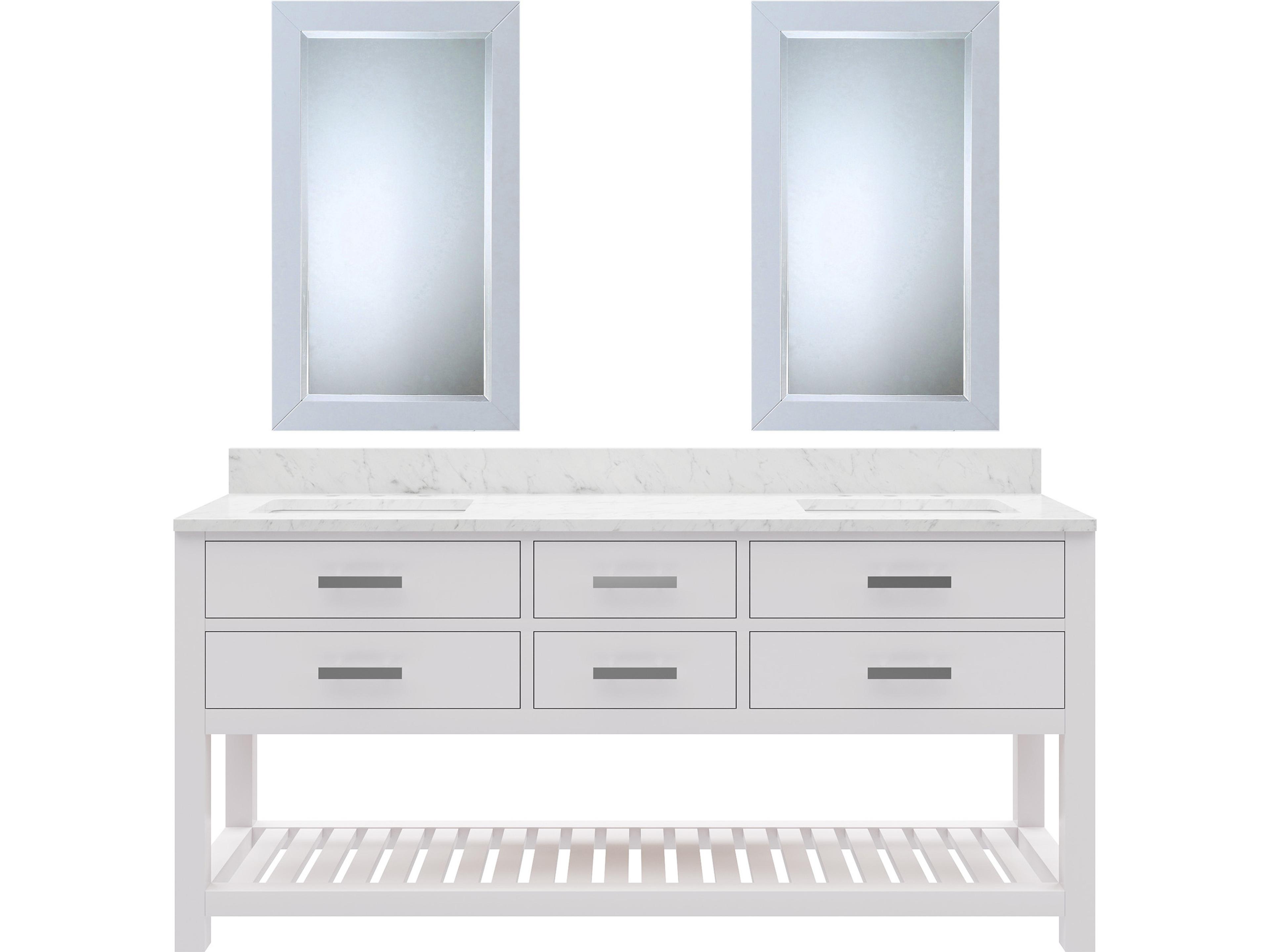 Madalyn Chrome Vanity
