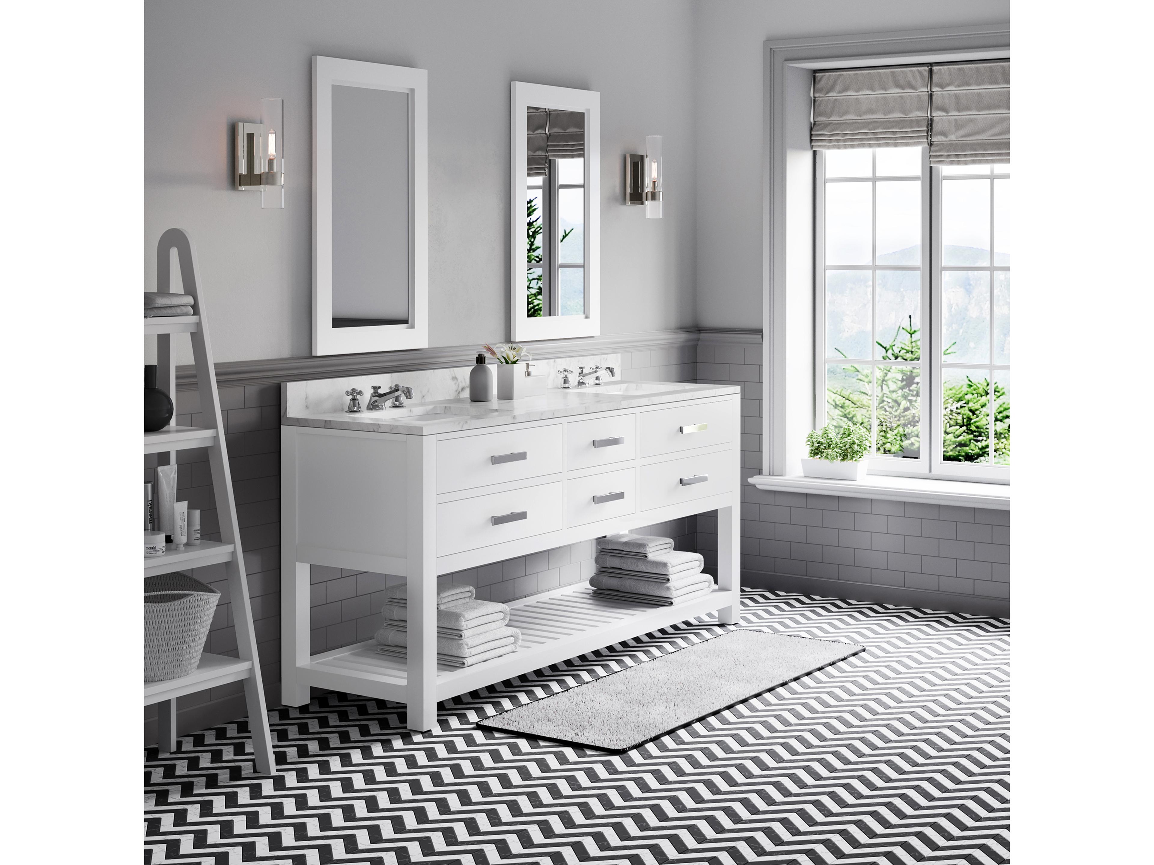 Water Creation Madalyn Chrome Vanity