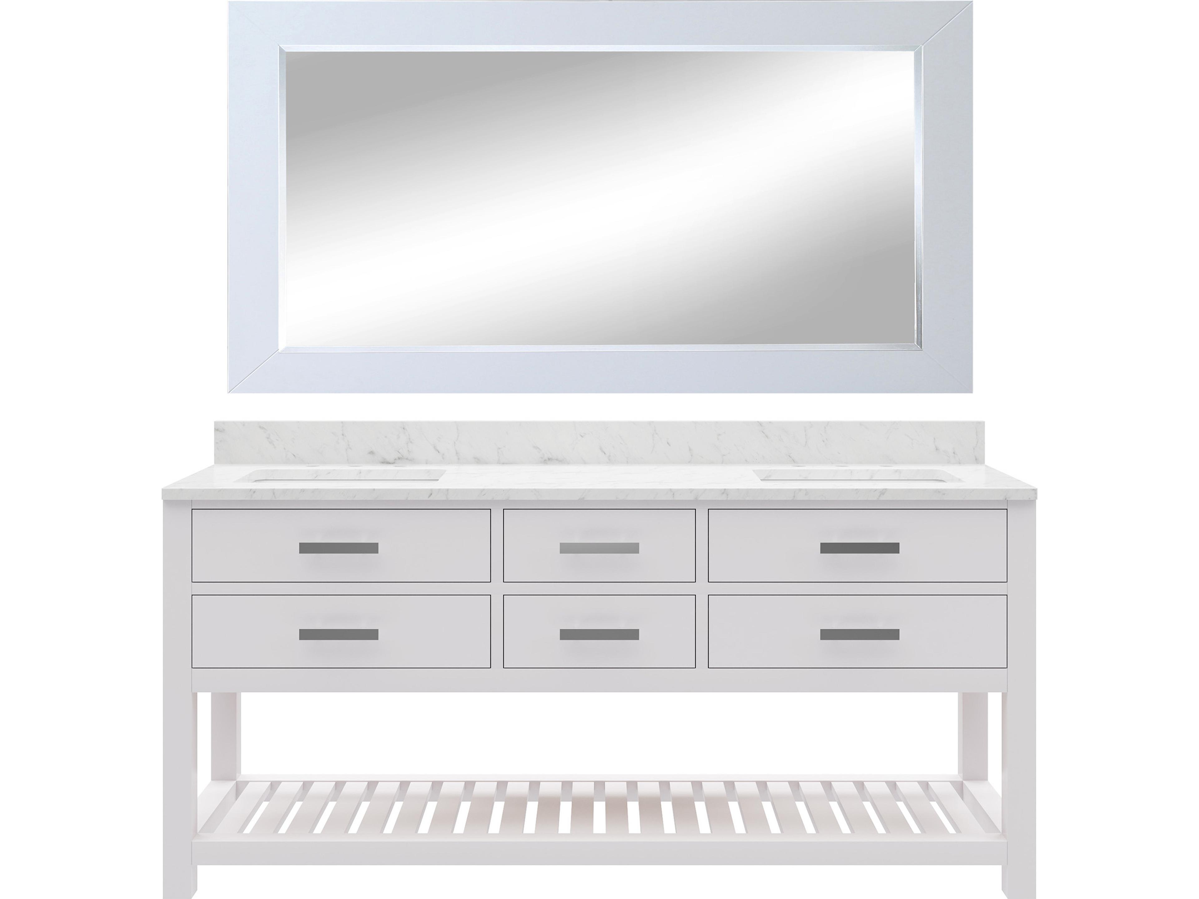 Madalyn Chrome Vanity
