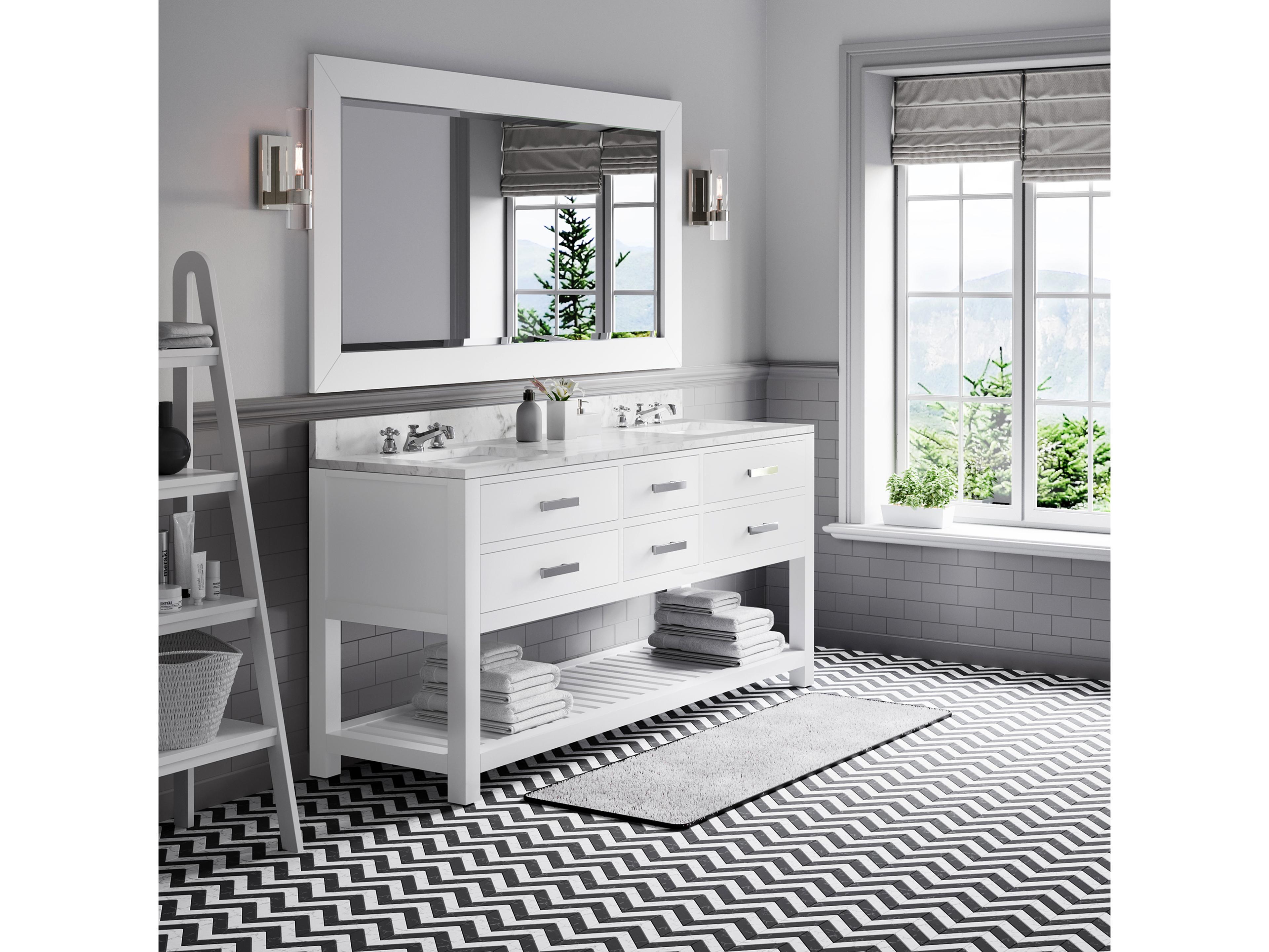 Water Creation Madalyn Chrome Vanity