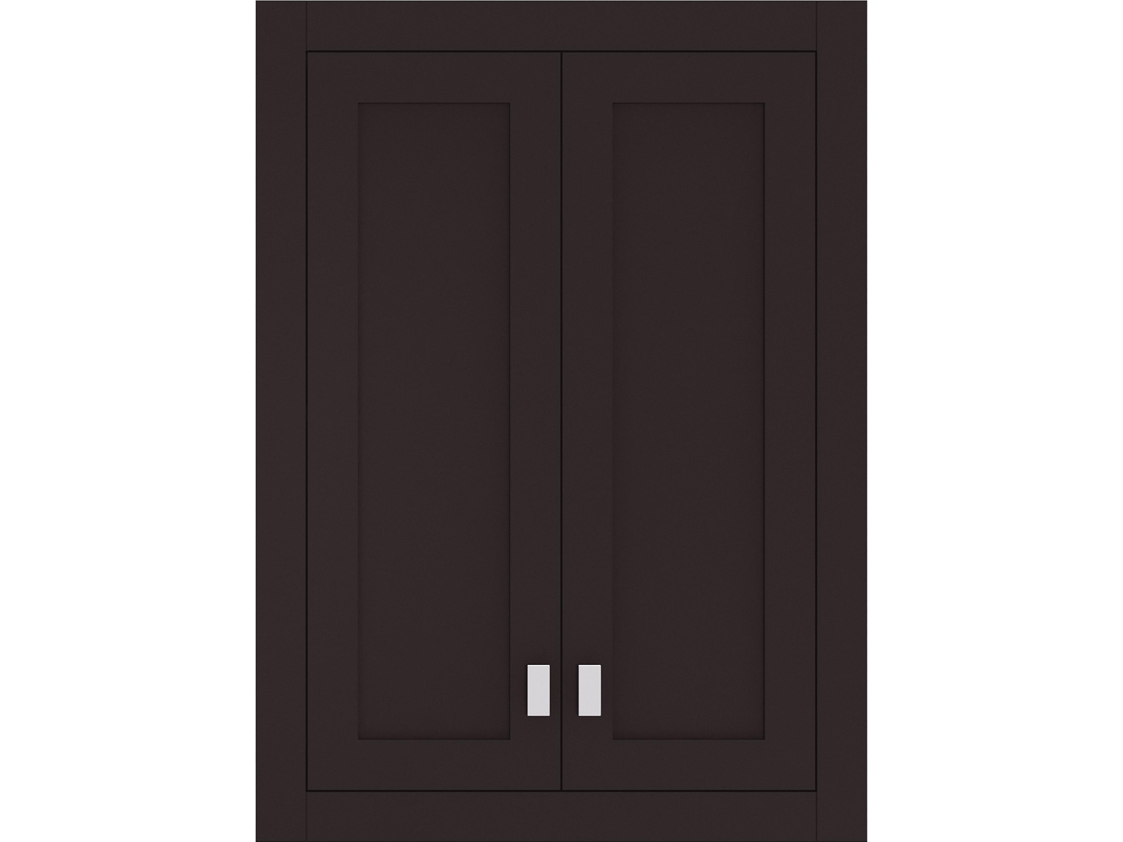 Madison Chrome Espresso Rubberwood Accent Chest