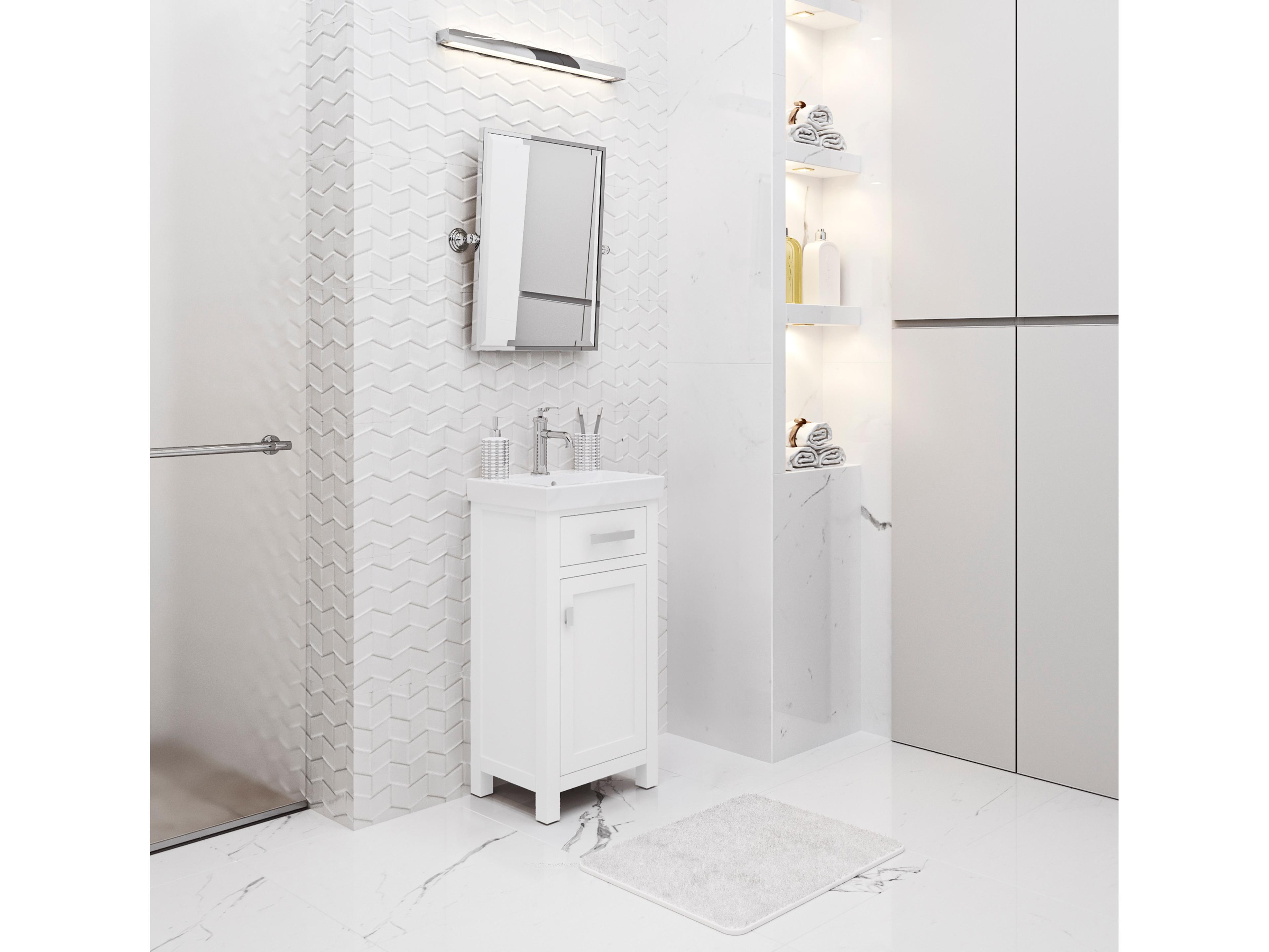 Water Creation Mia Chrome Vanity