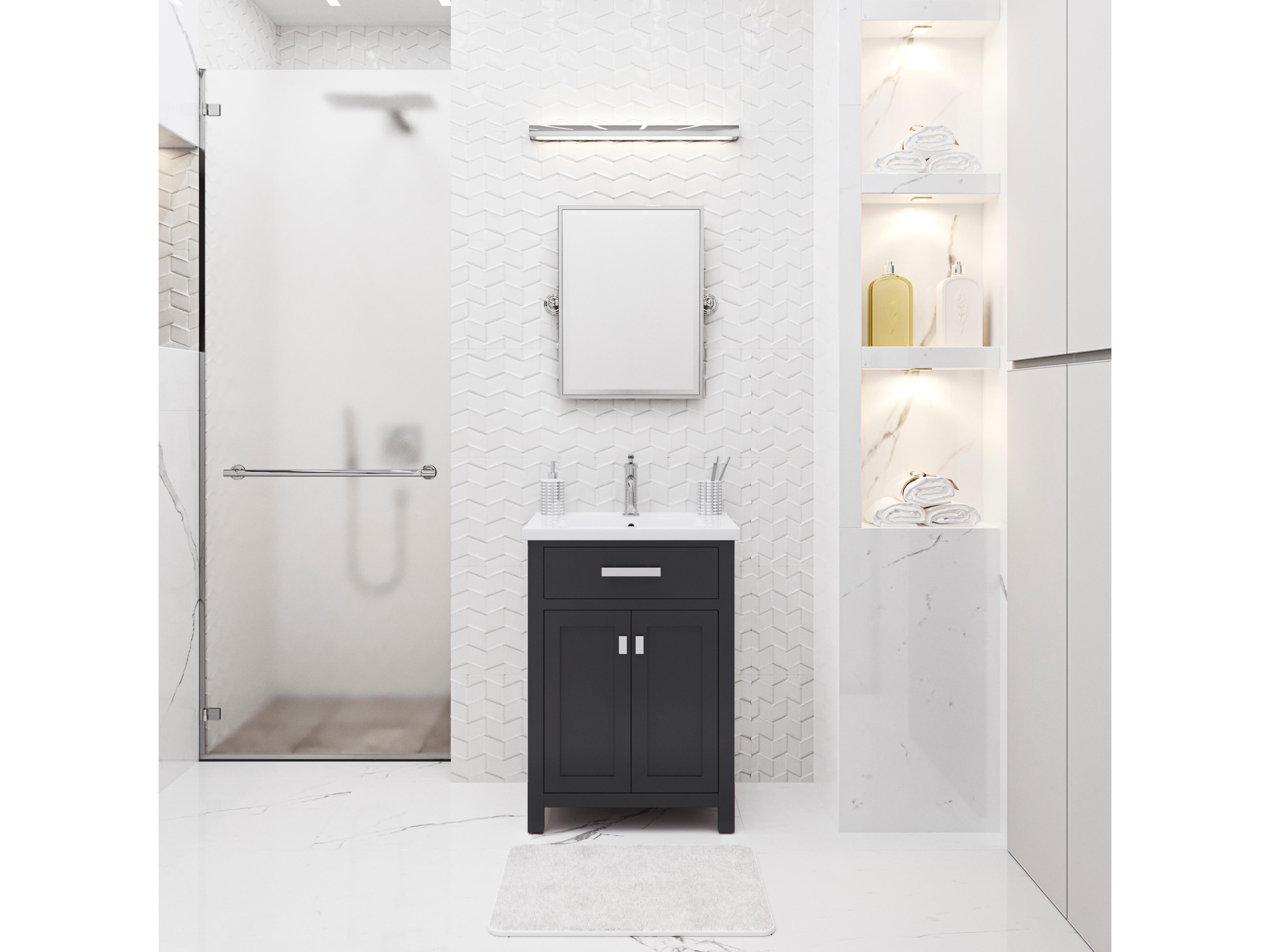 Water Creation Myra Chrome Vanity