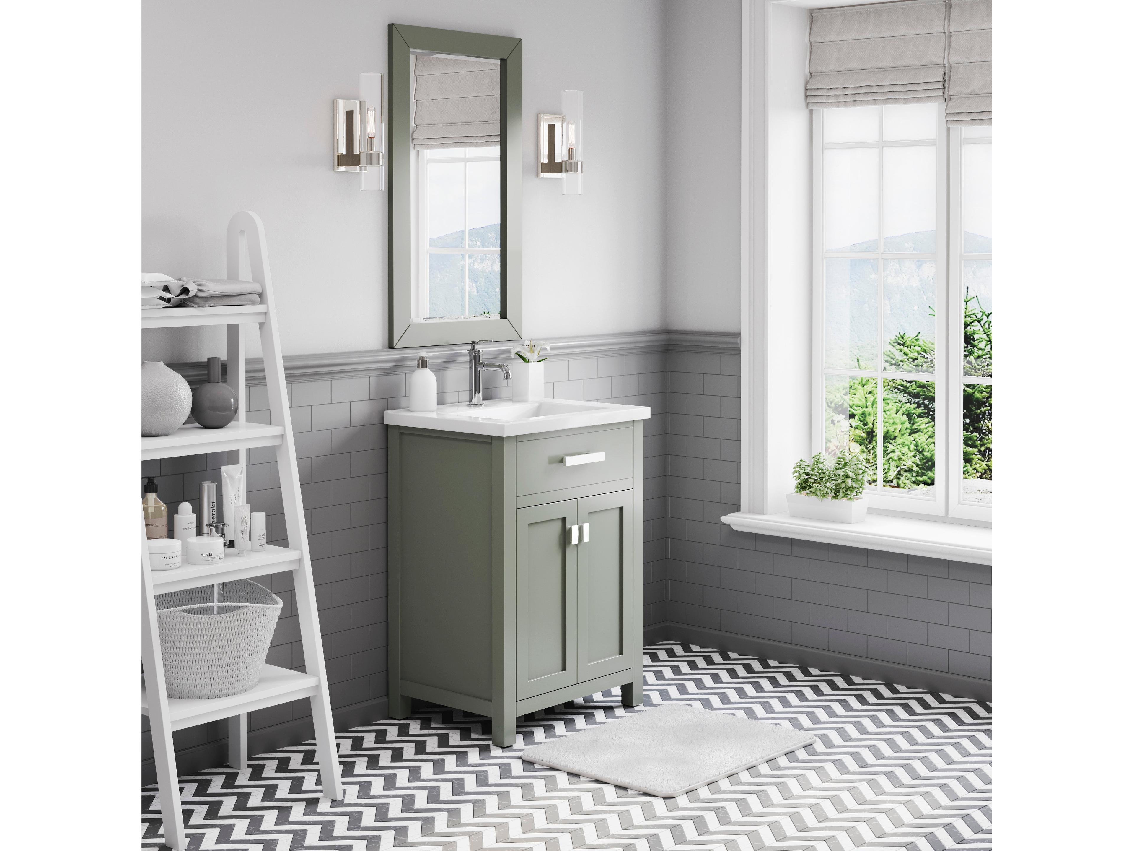 Water Creation Myra Chrome Vanity