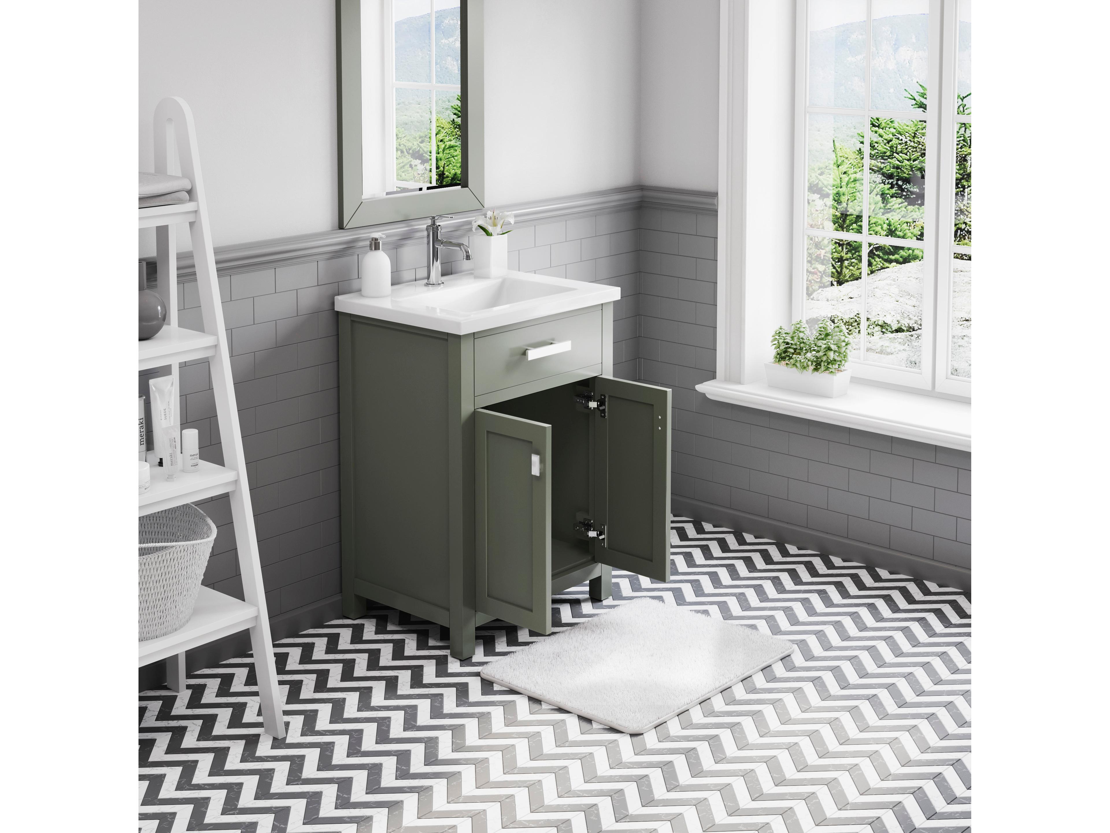 Water Creation Myra Chrome Vanity