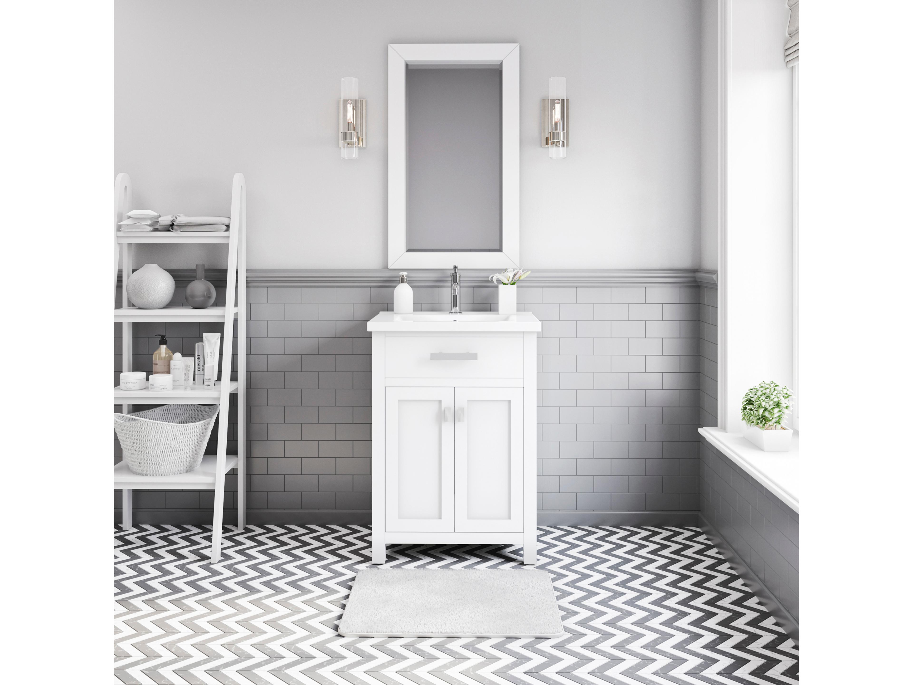 Water Creation Myra Chrome Vanity