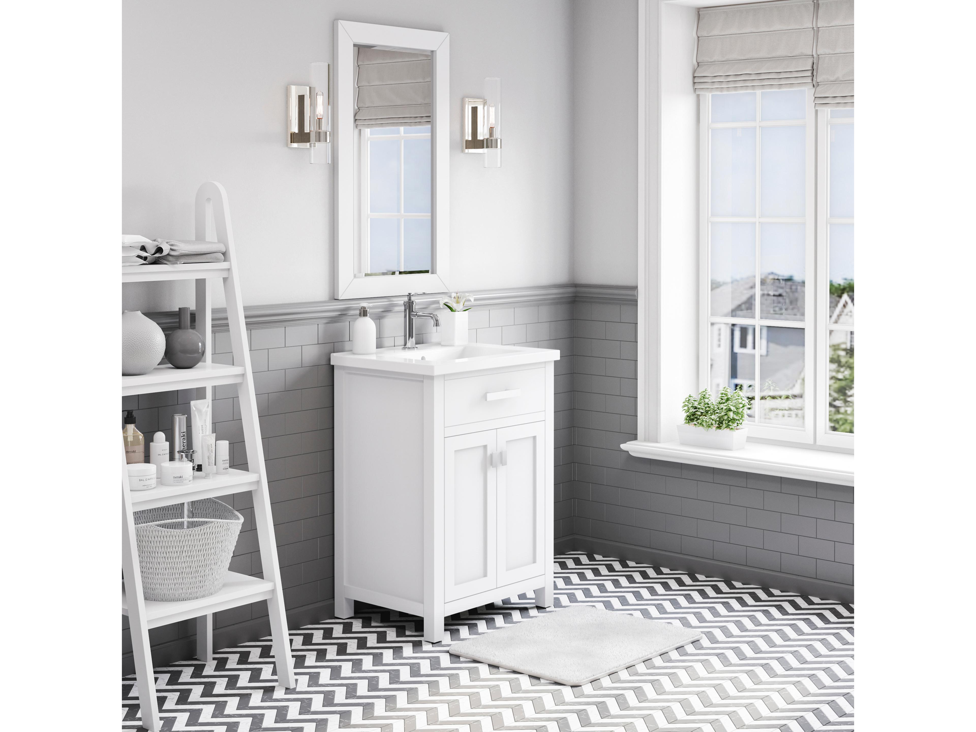 Water Creation Myra Chrome Vanity