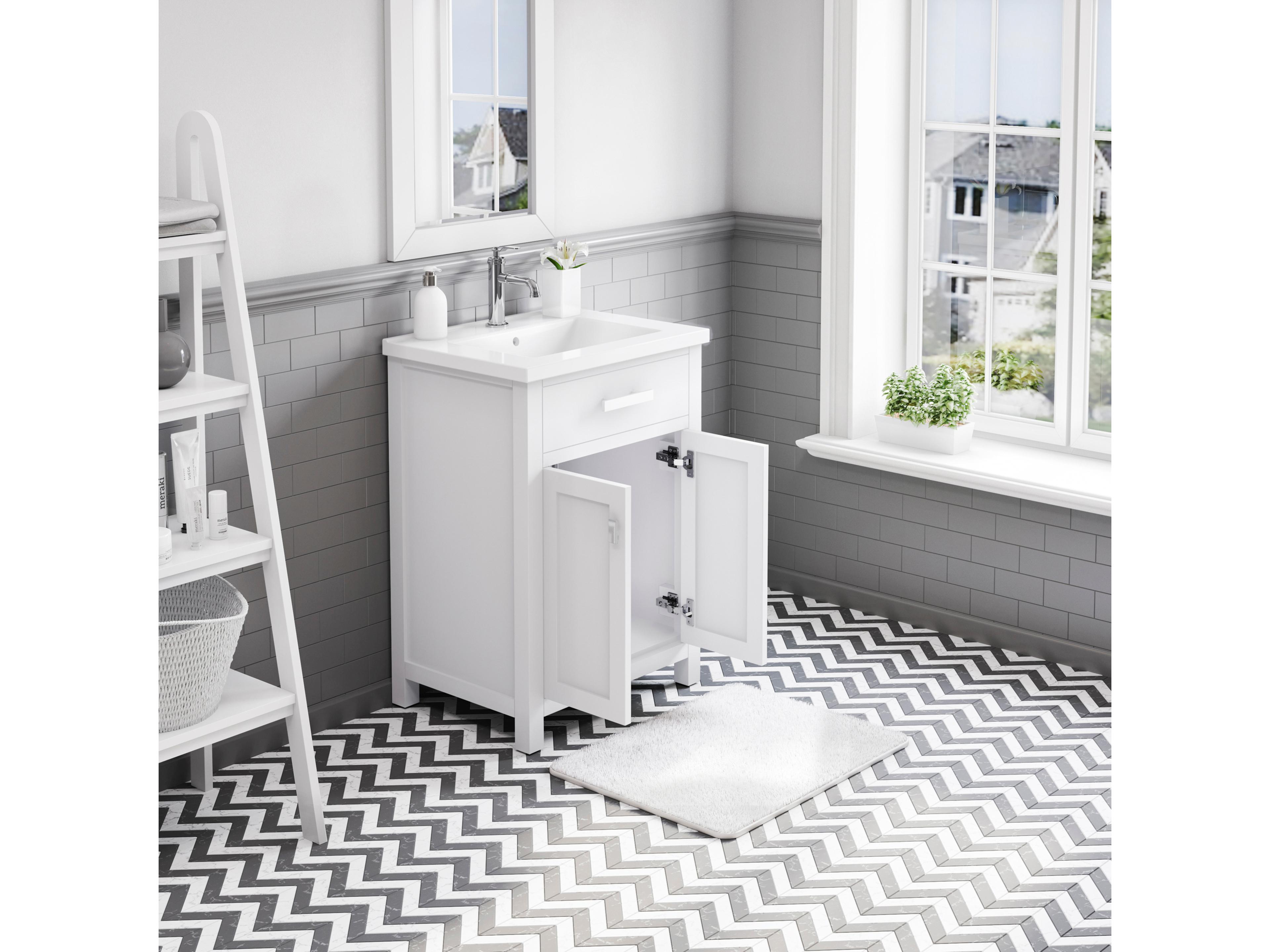 Water Creation Myra Chrome Vanity