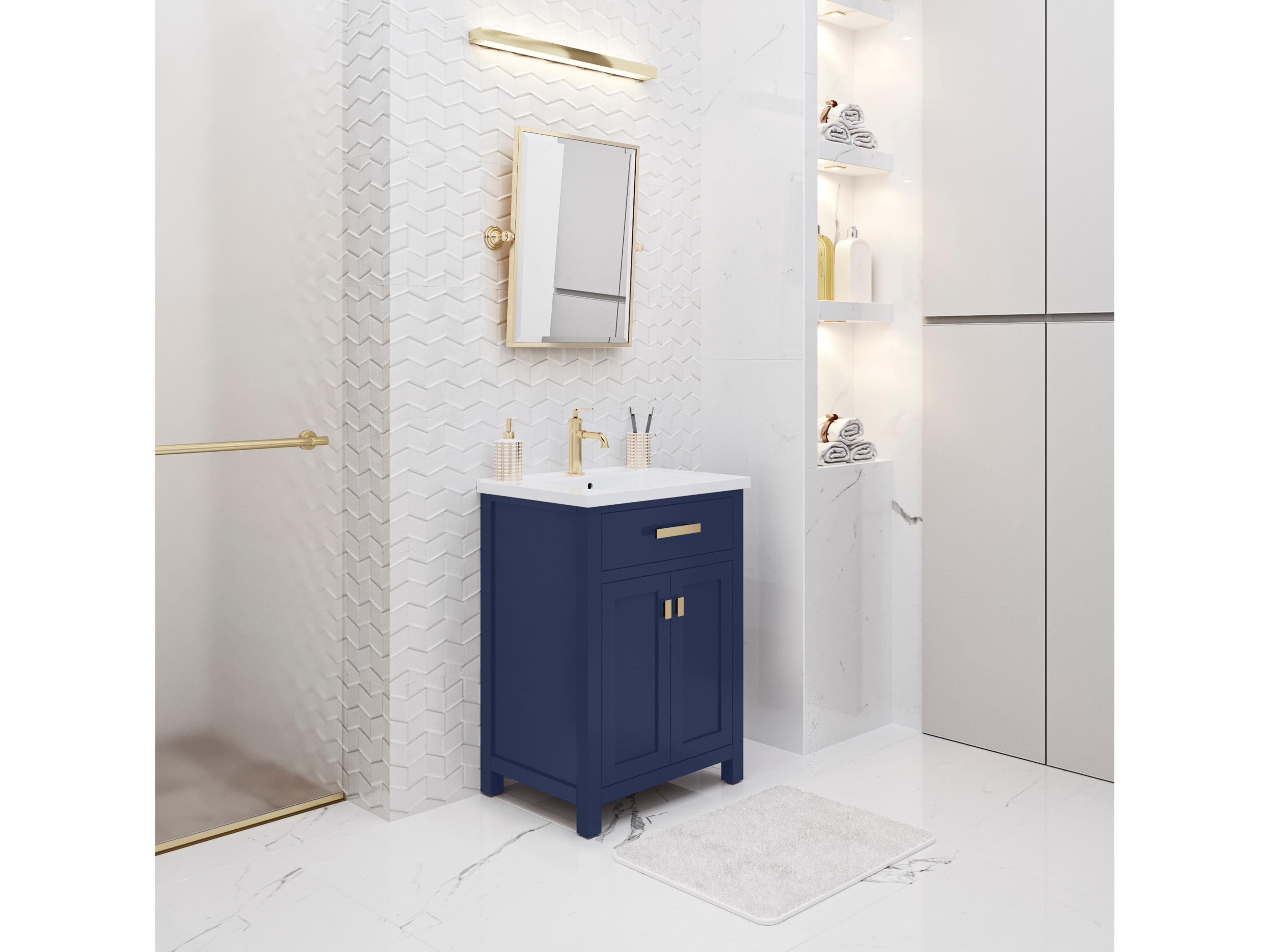 Water Creation Myra Satin Gold Vanity