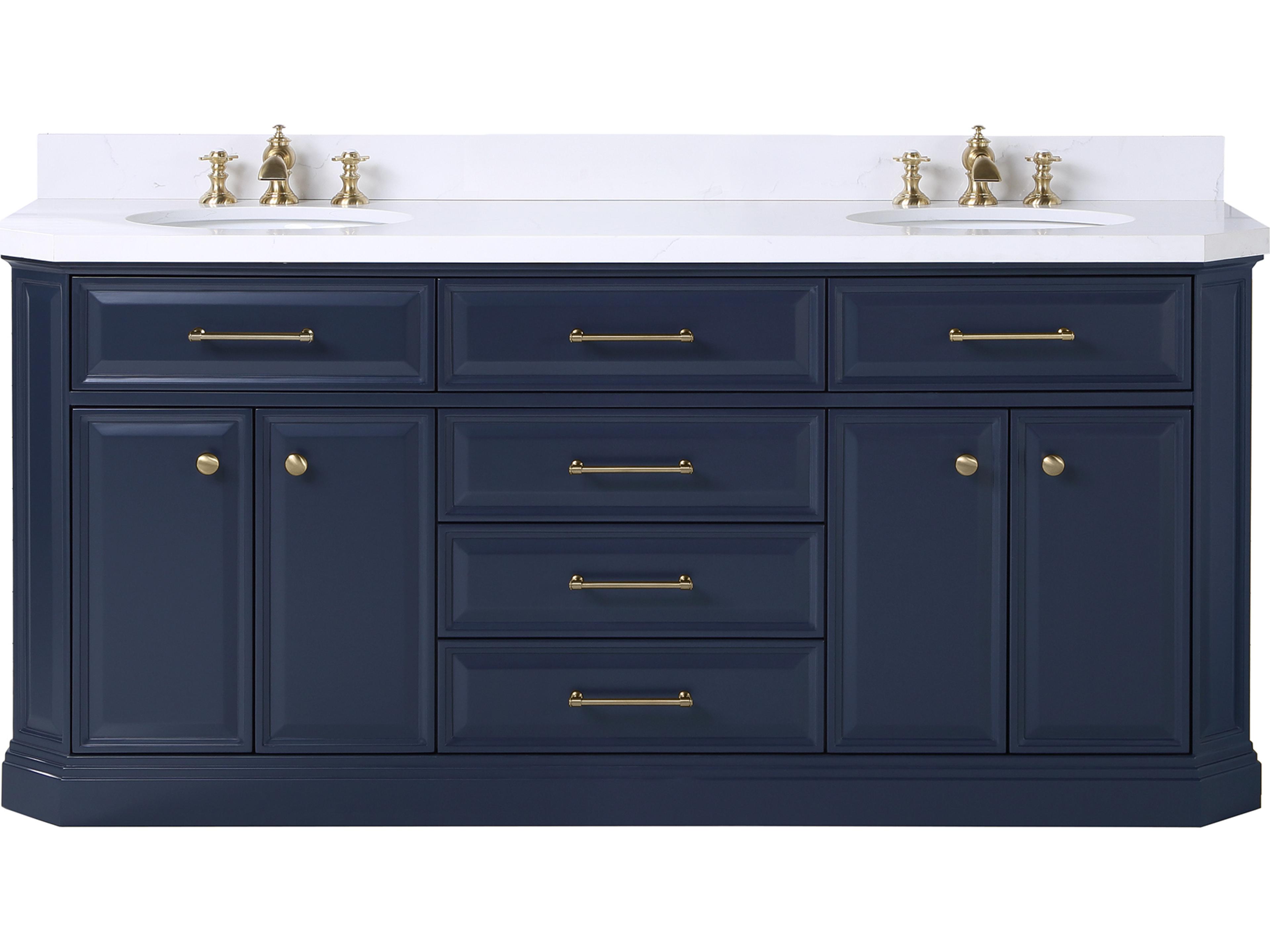 Palace Satin Gold Vanity