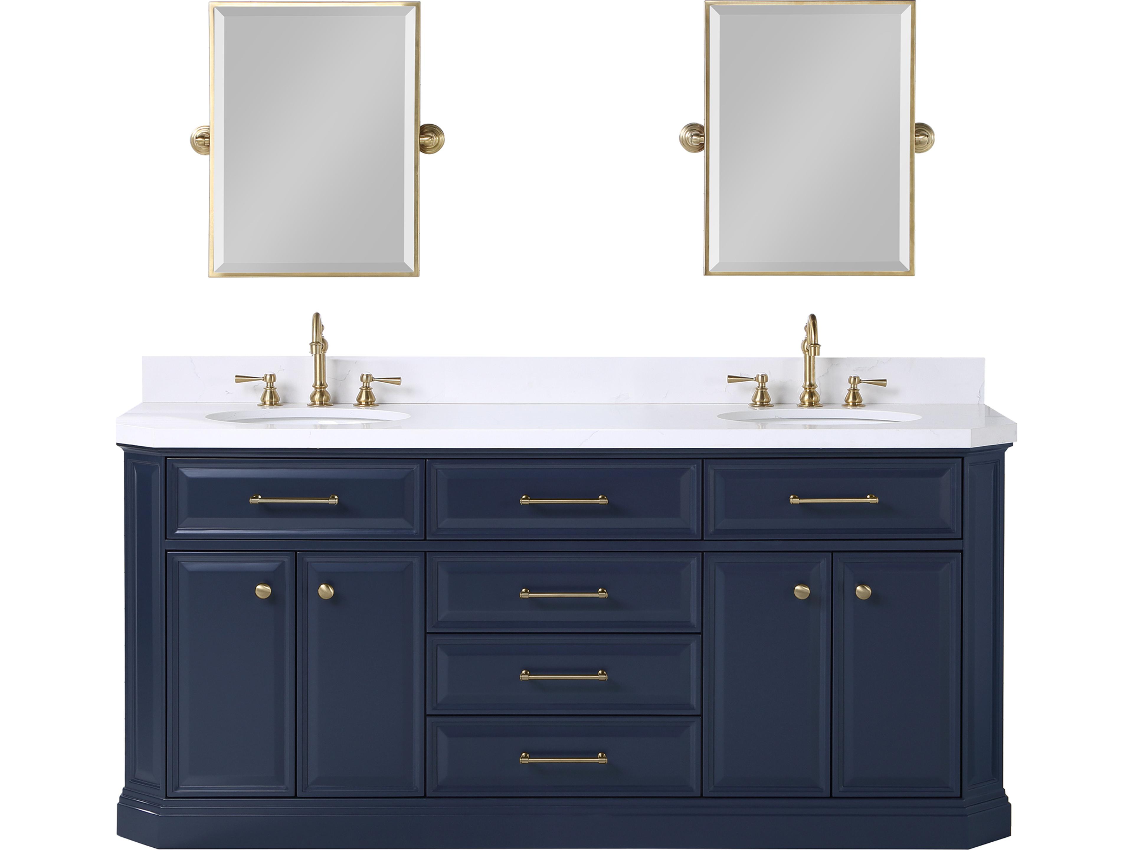 Palace Satin Gold Vanity