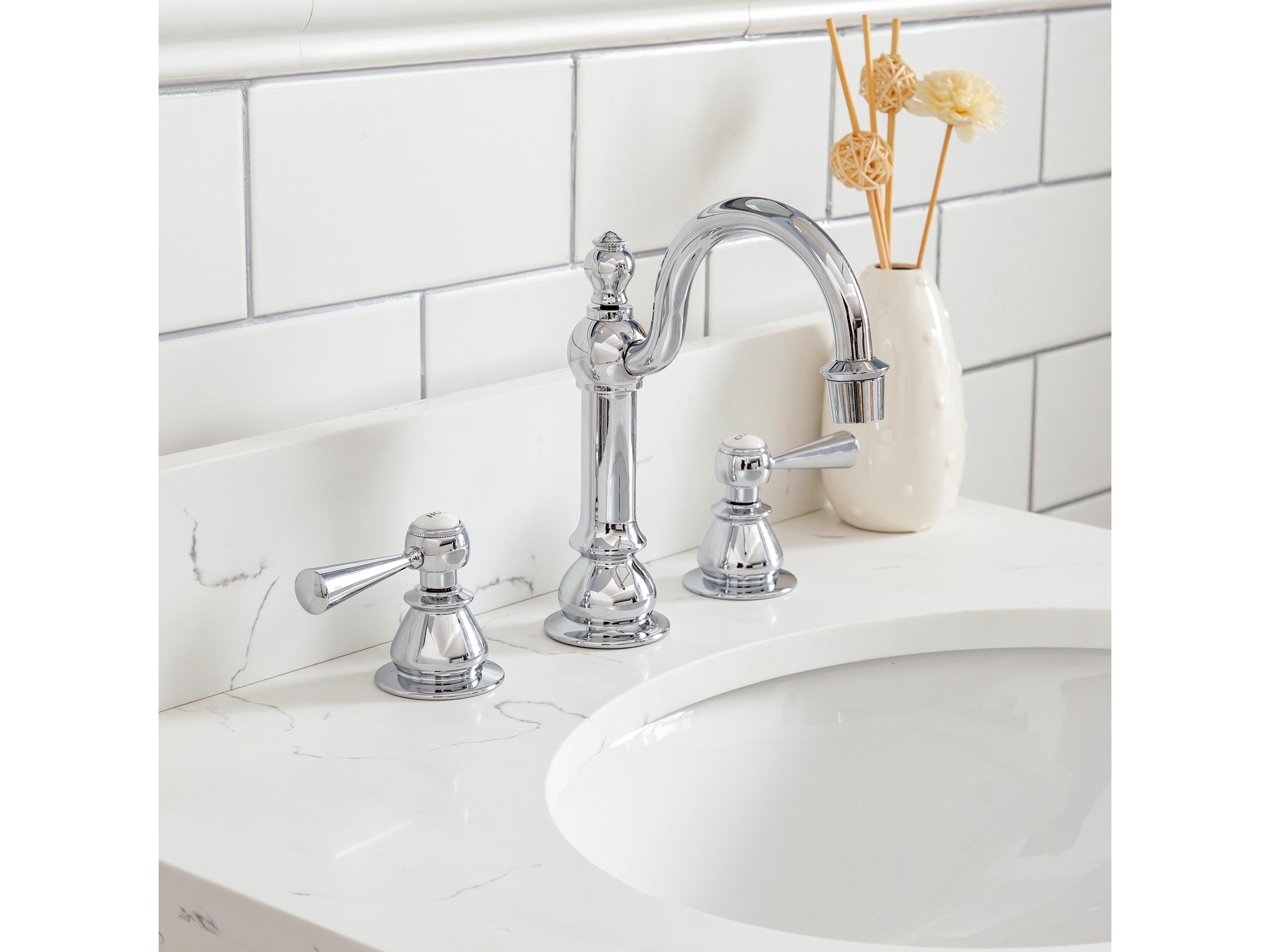 Water Creation Queen Chrome Vanity