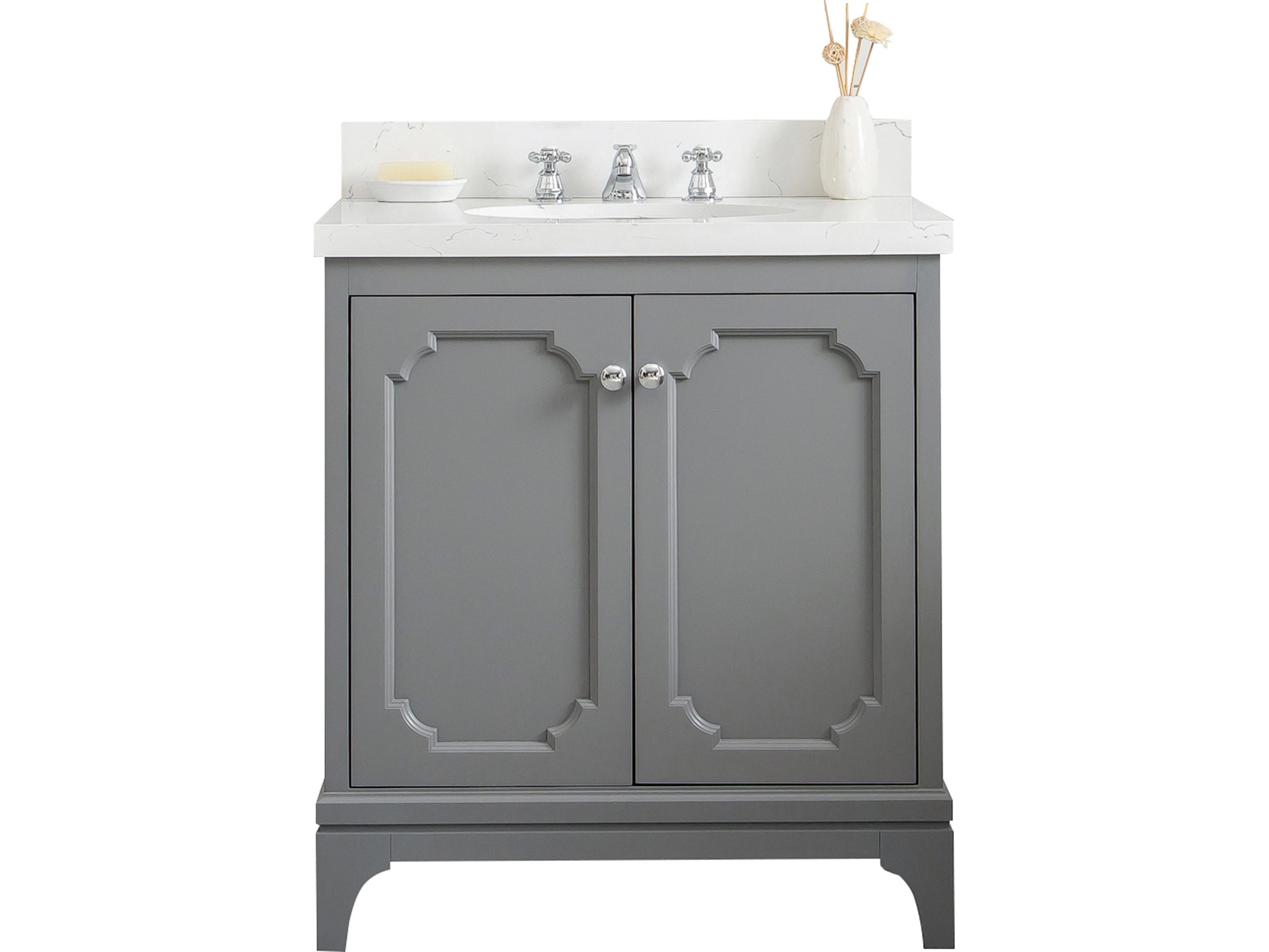 Water Creation Queen Chrome Vanity