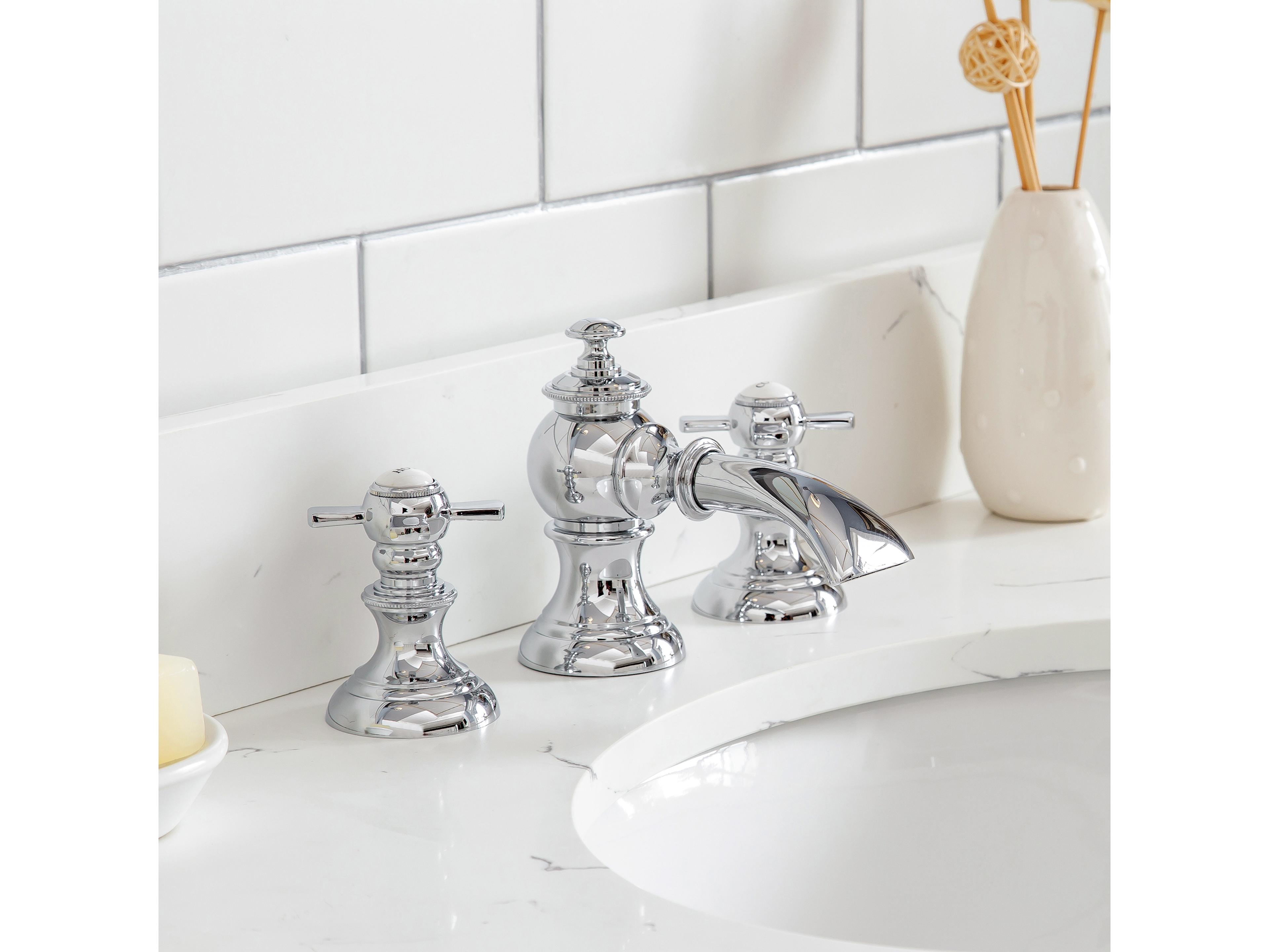 Water Creation Queen Chrome Vanity