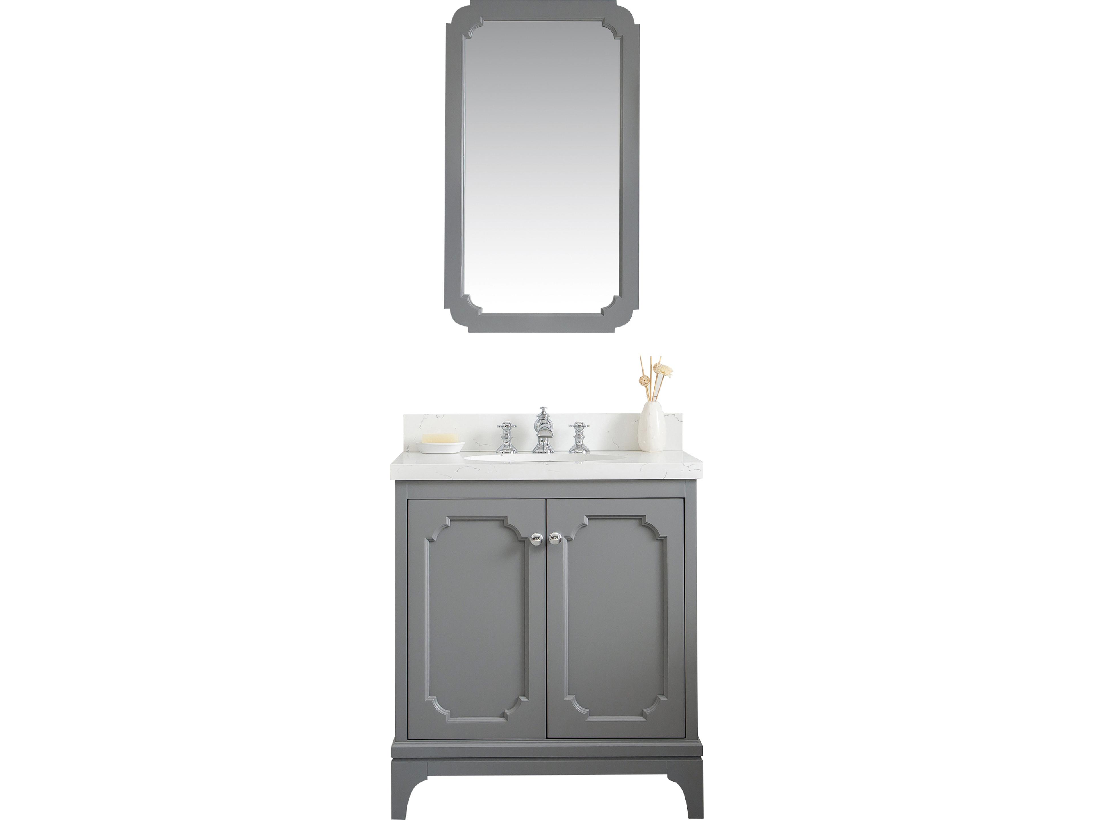 Water Creation Queen Chrome Vanity