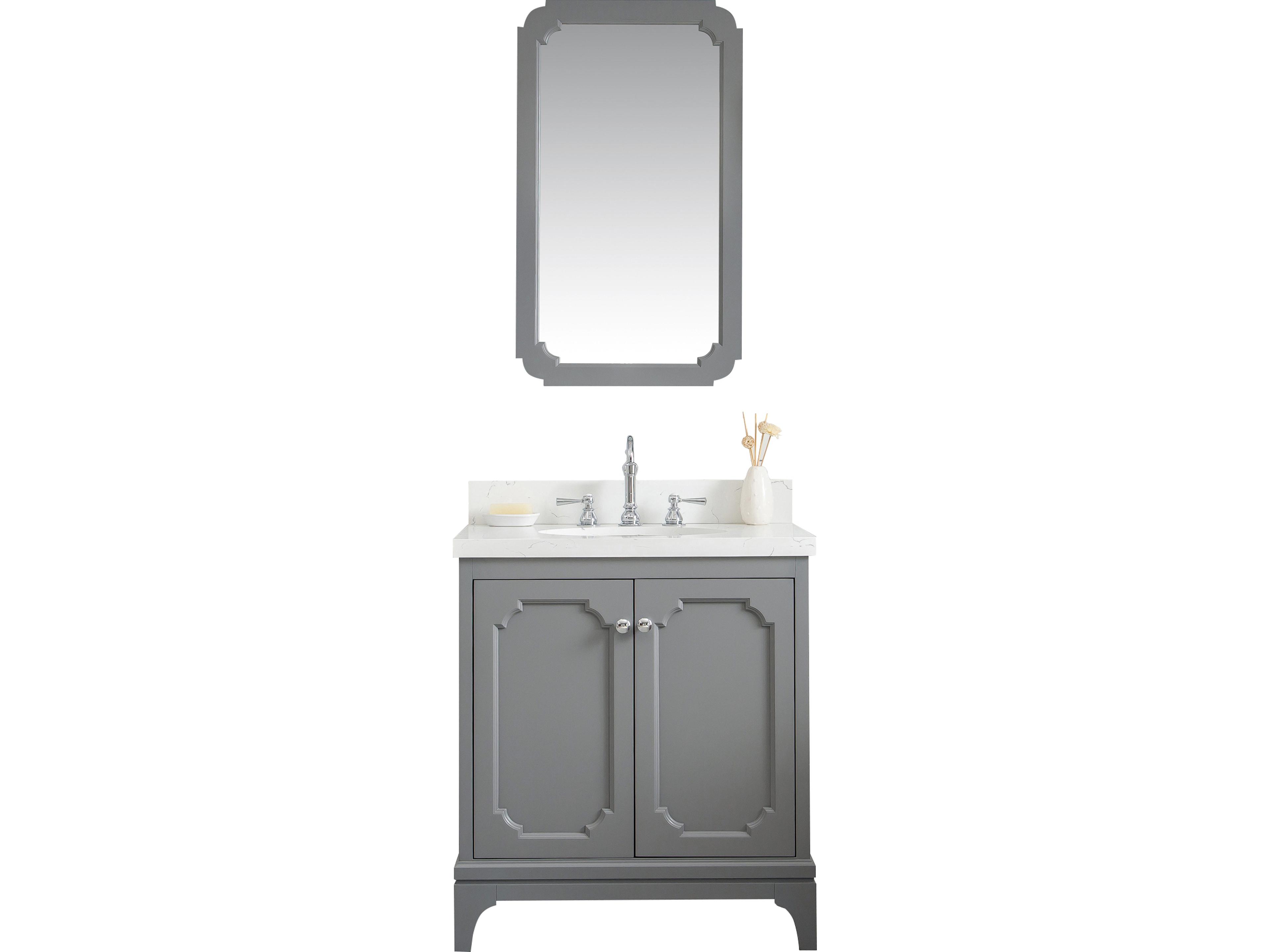Water Creation Queen Chrome Vanity