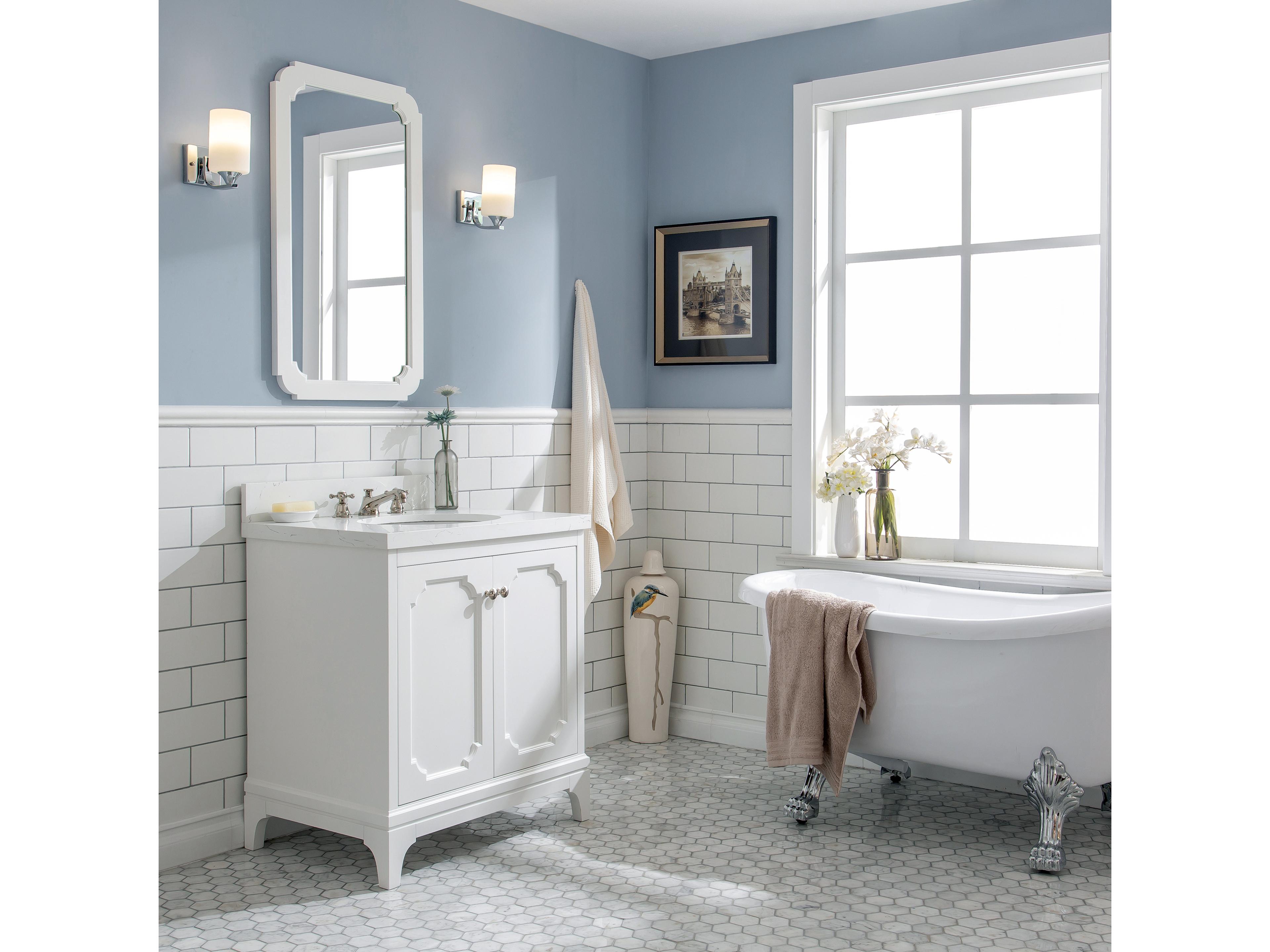 Water Creation Queen Vanity