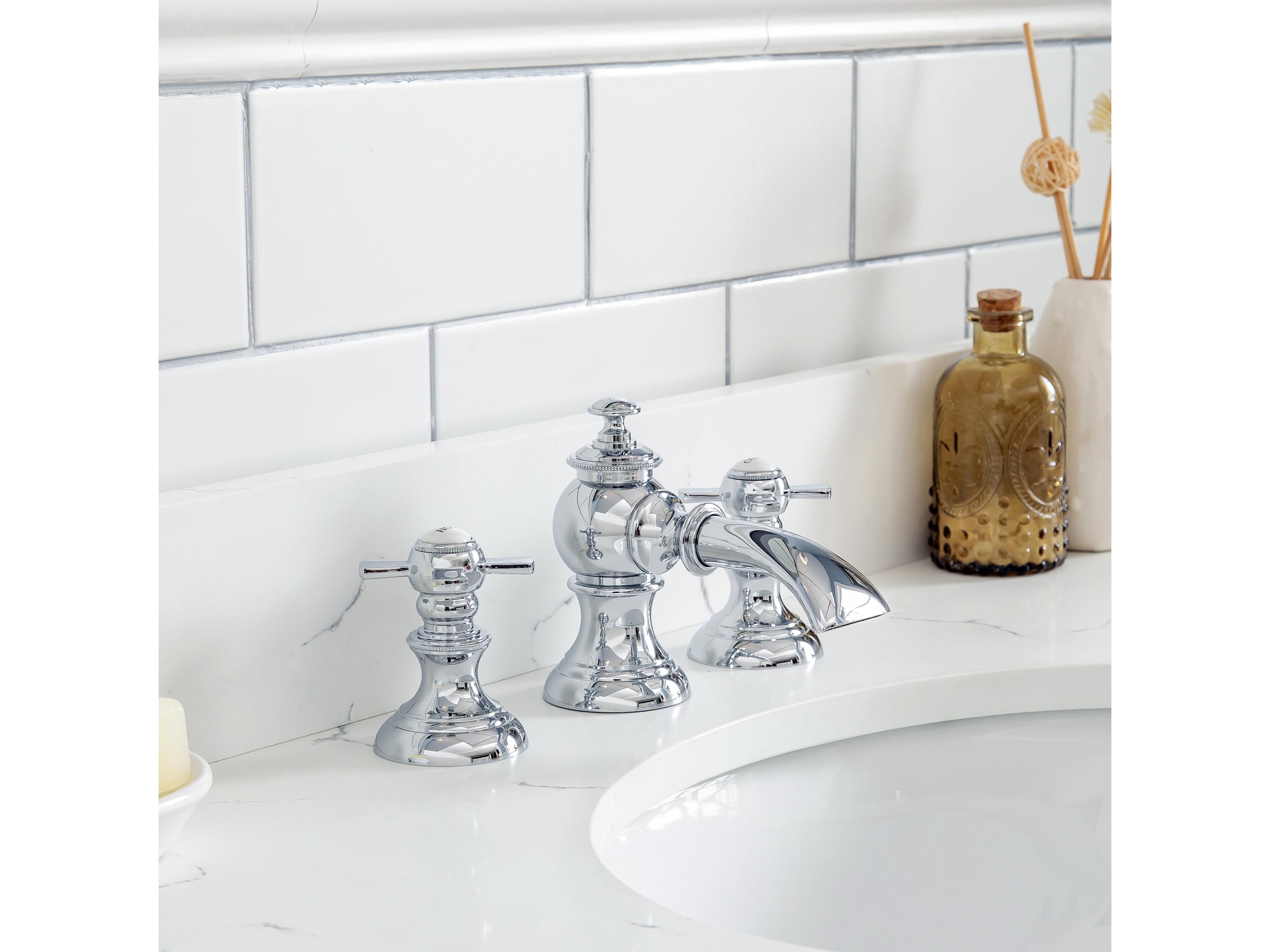 Water Creation Queen Chrome Vanity