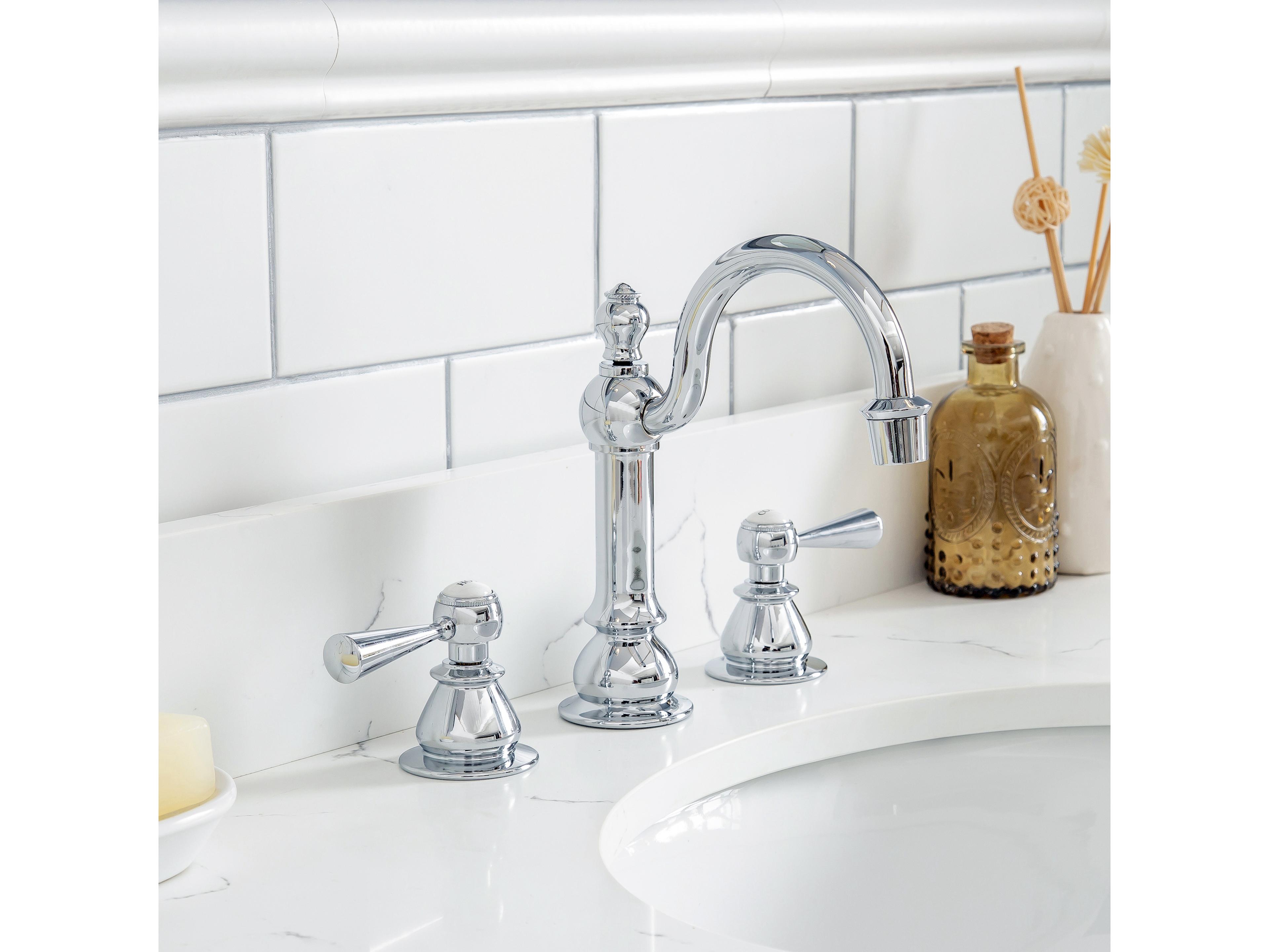 Water Creation Queen Chrome Vanity