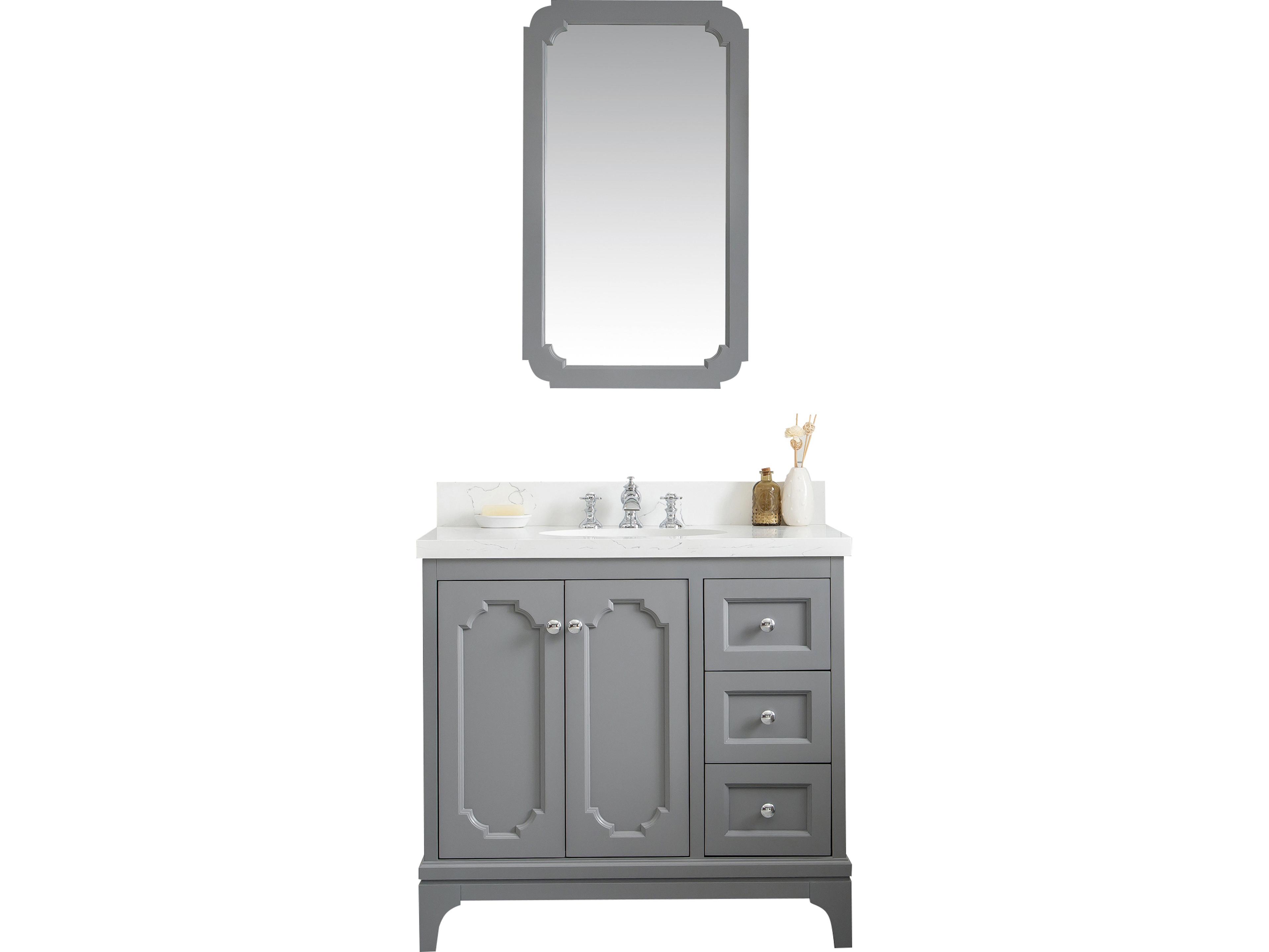 Queen Chrome Vanity