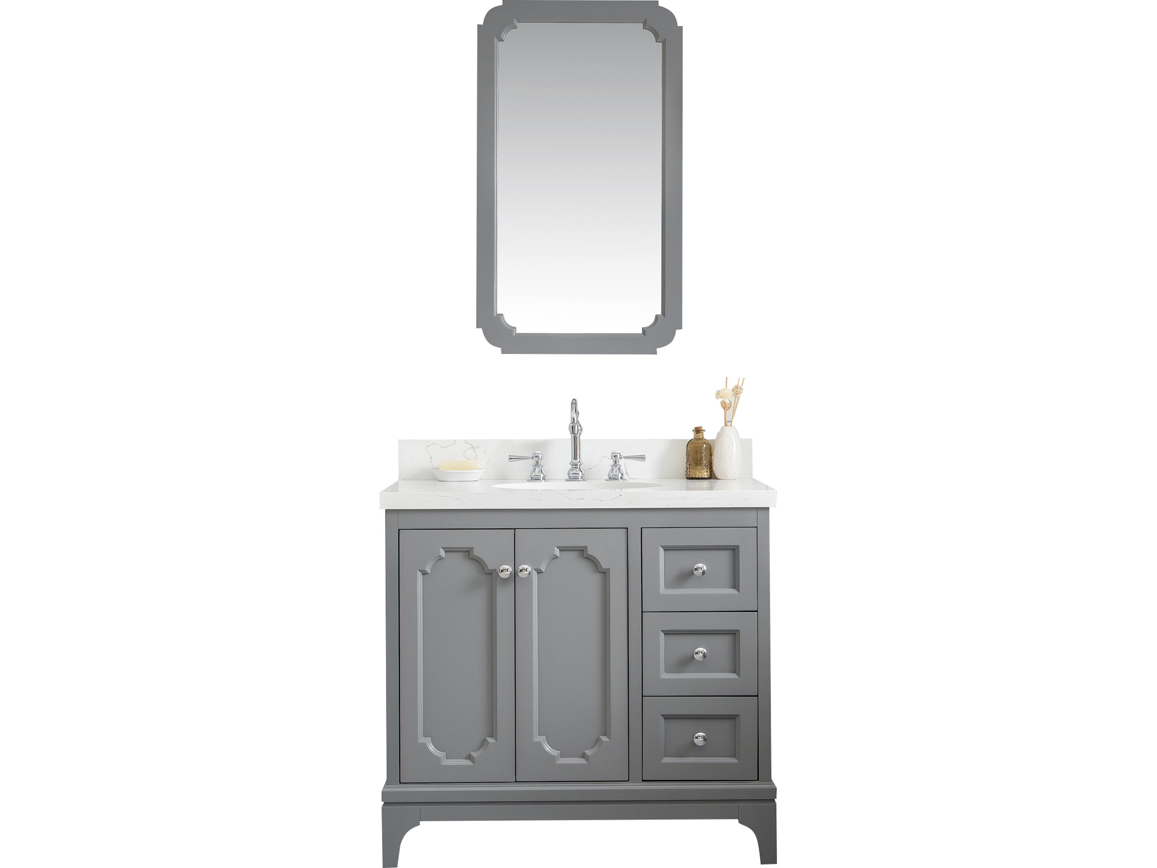 Queen Chrome Vanity