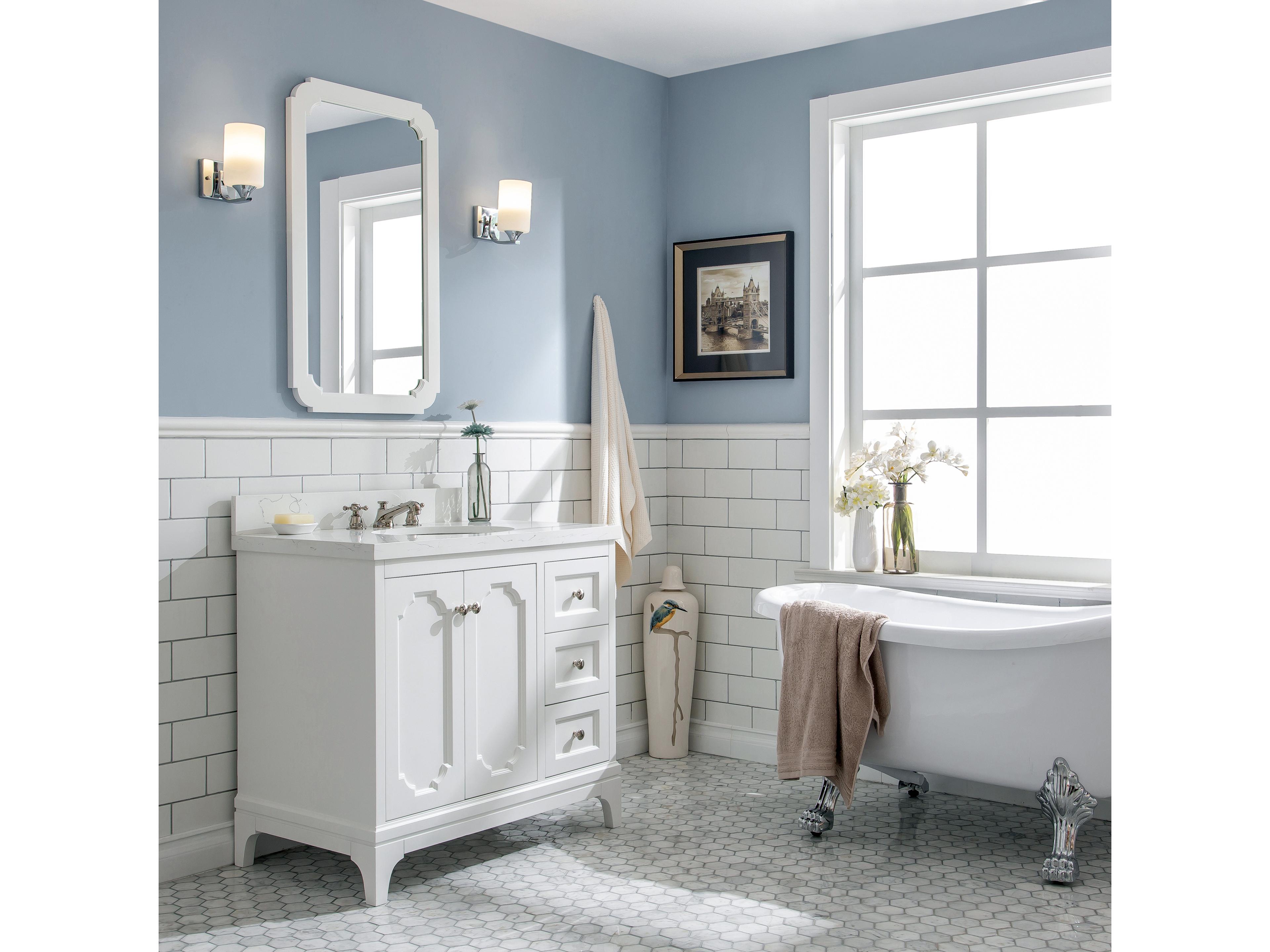 Water Creation Queen Vanity