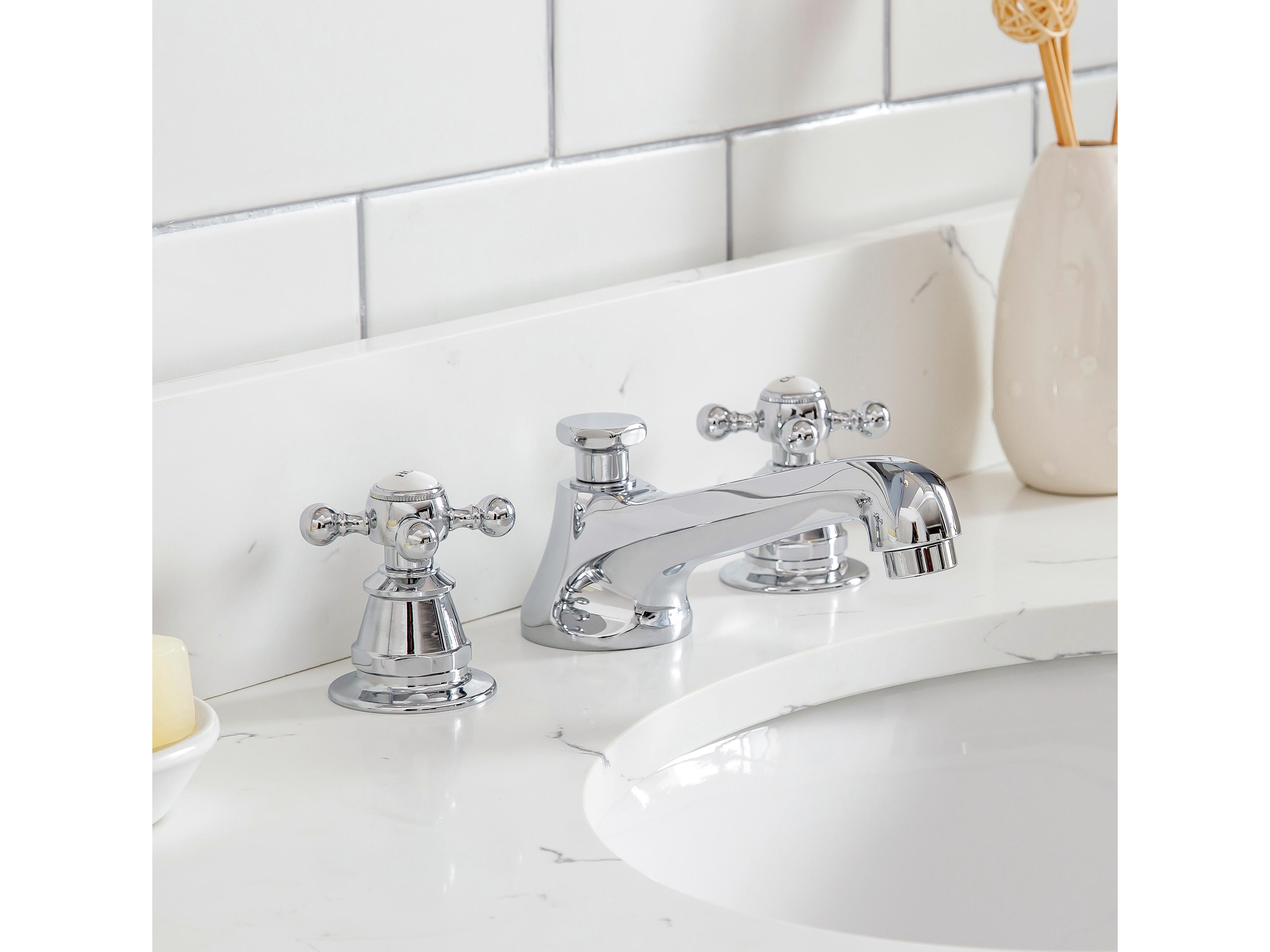 Water Creation Queen Chrome Vanity