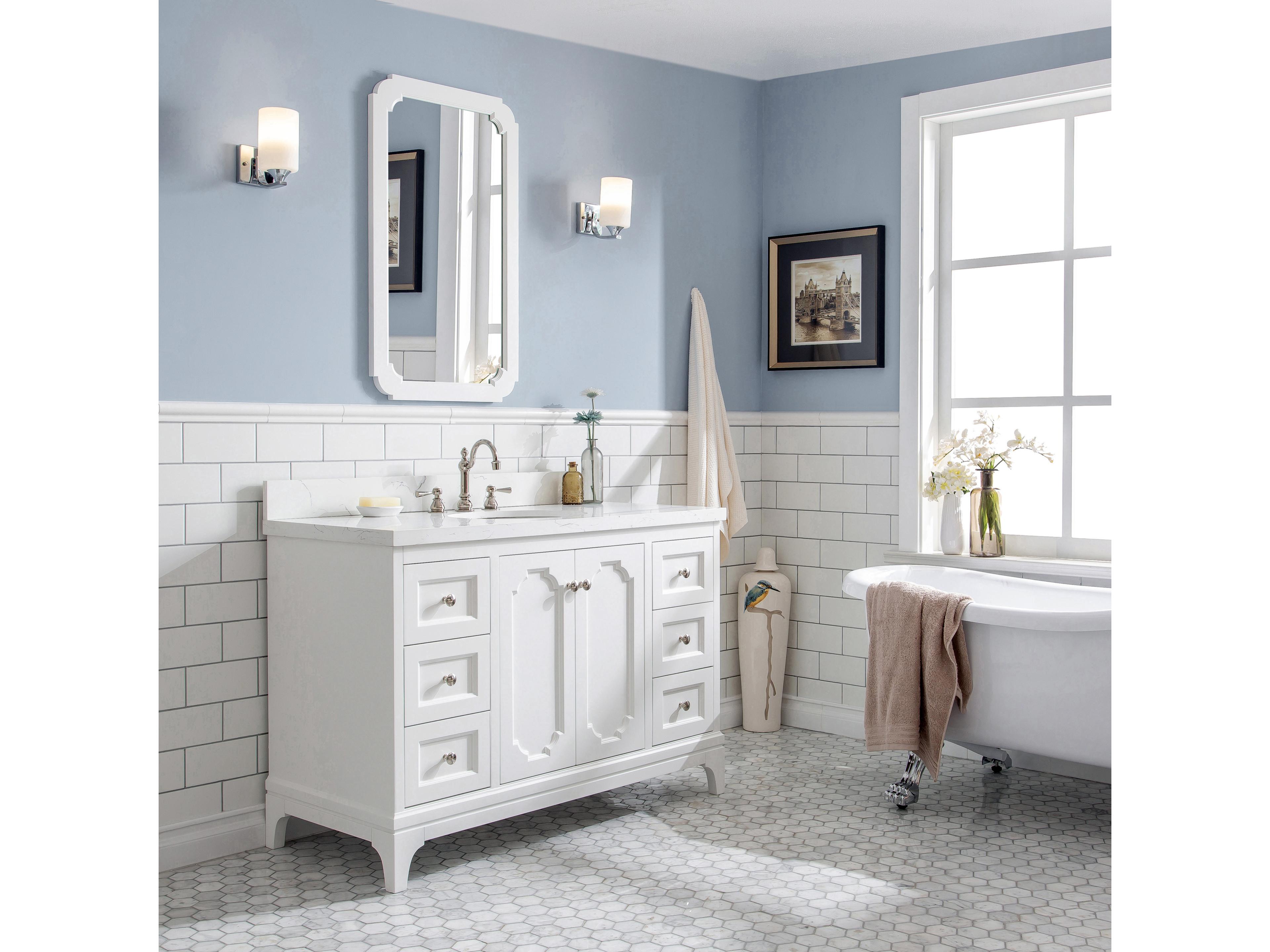 Water Creation Queen Vanity