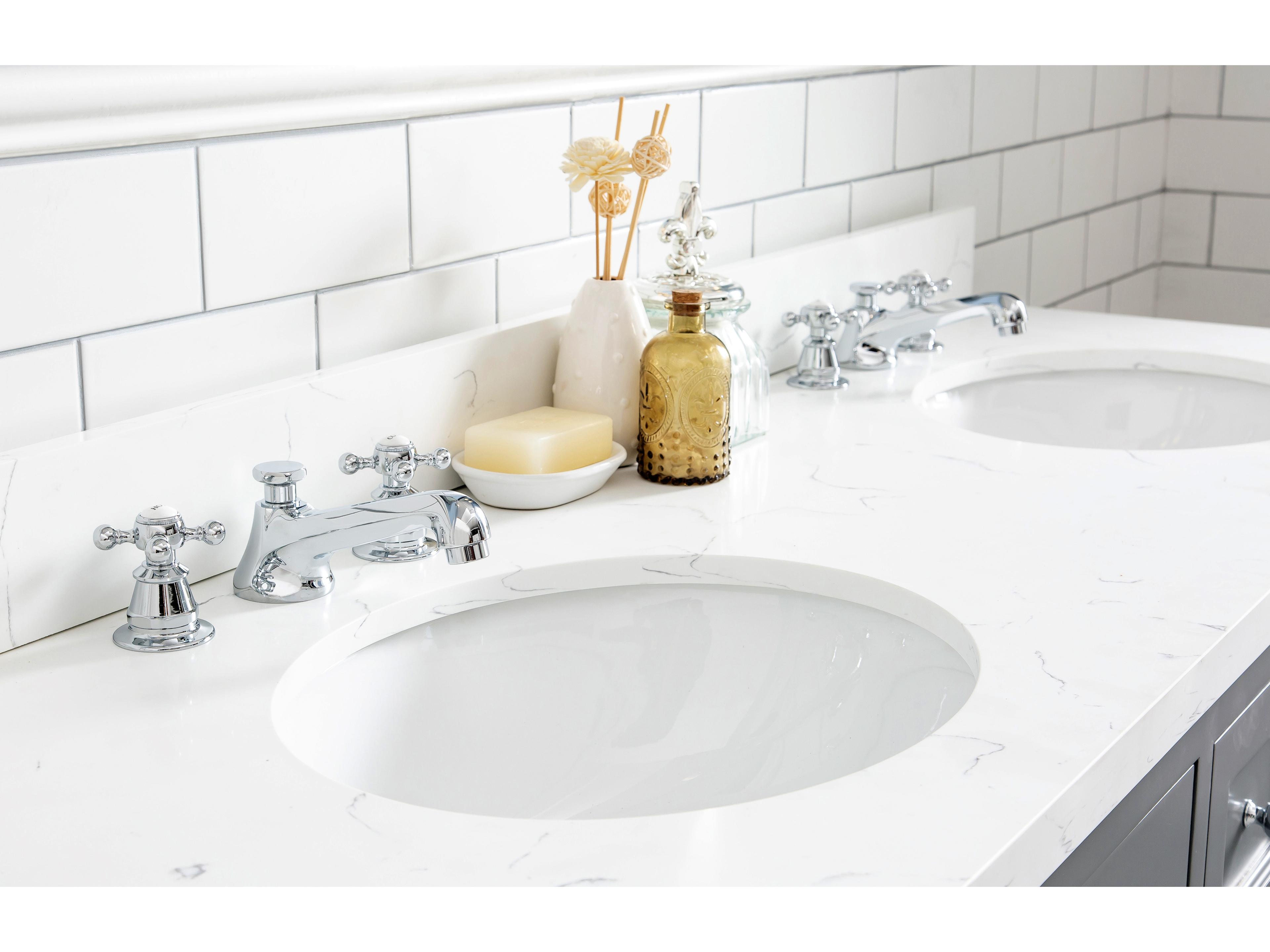 Water Creation Queen Chrome Vanity