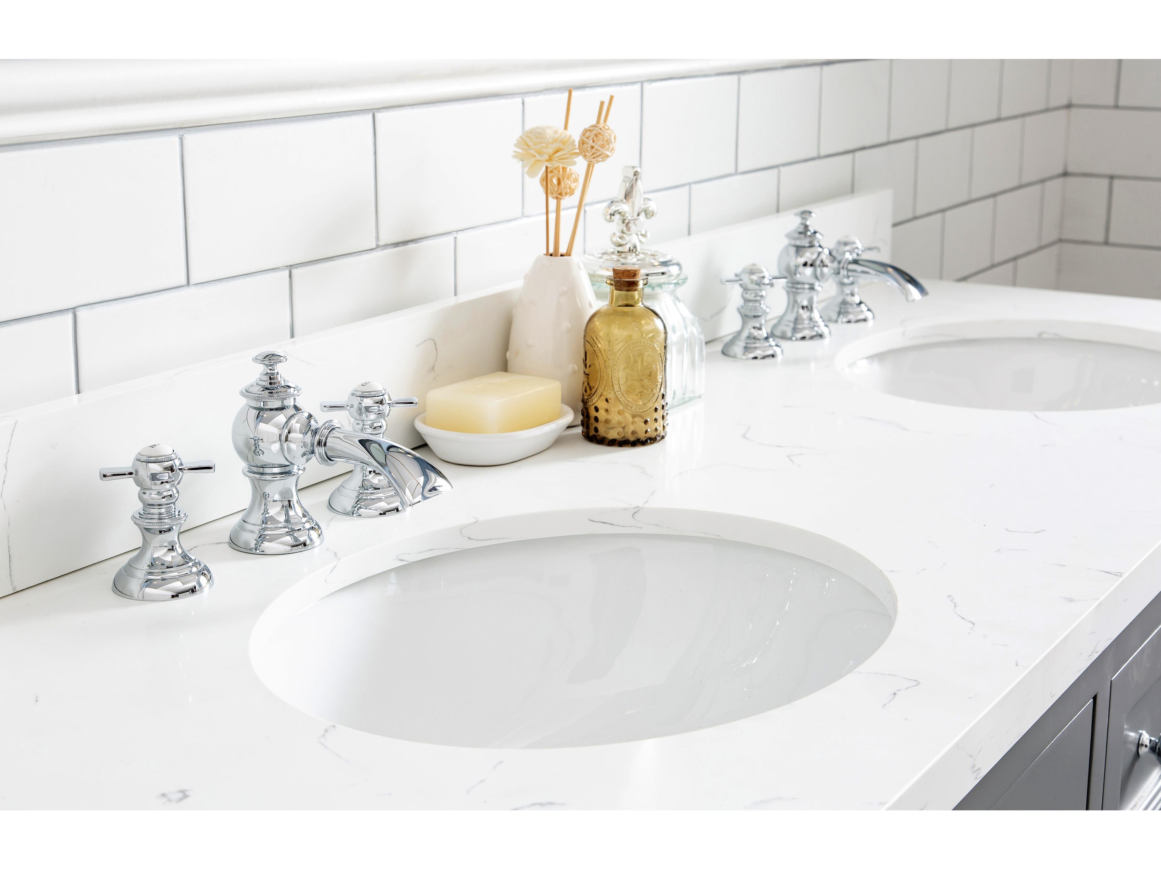 Water Creation Queen Chrome Vanity