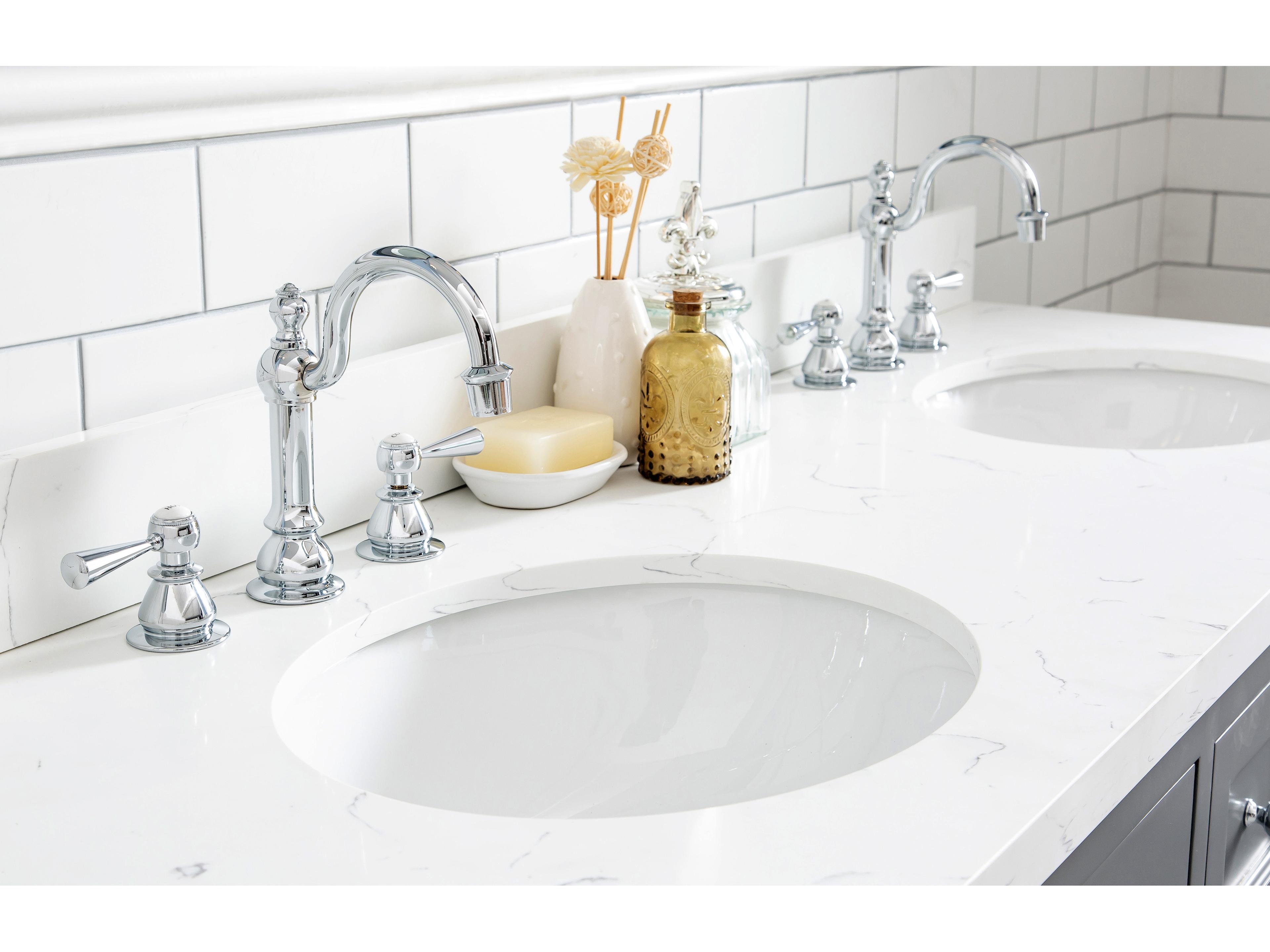 Water Creation Queen Chrome Vanity