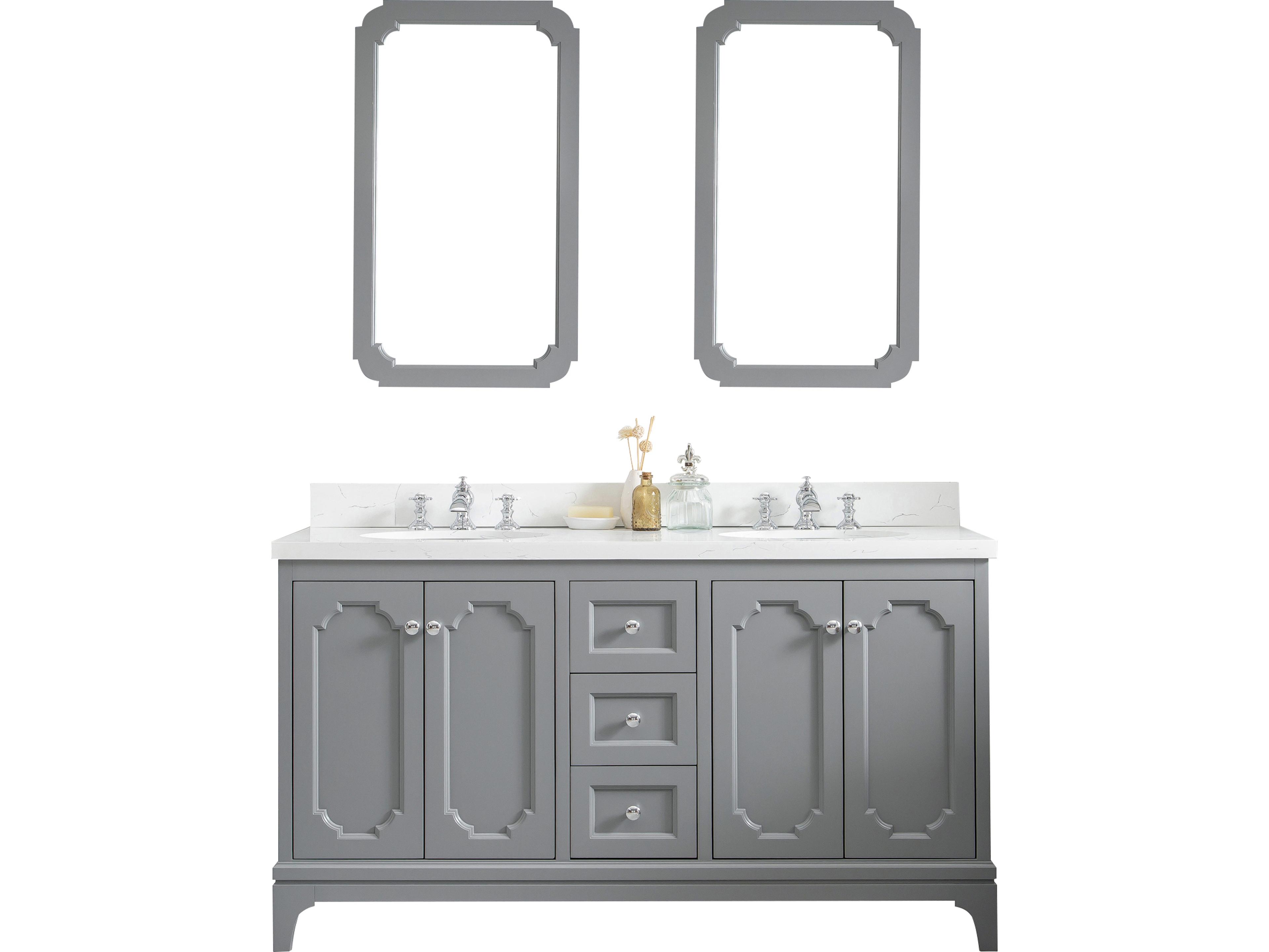 Queen Chrome Vanity